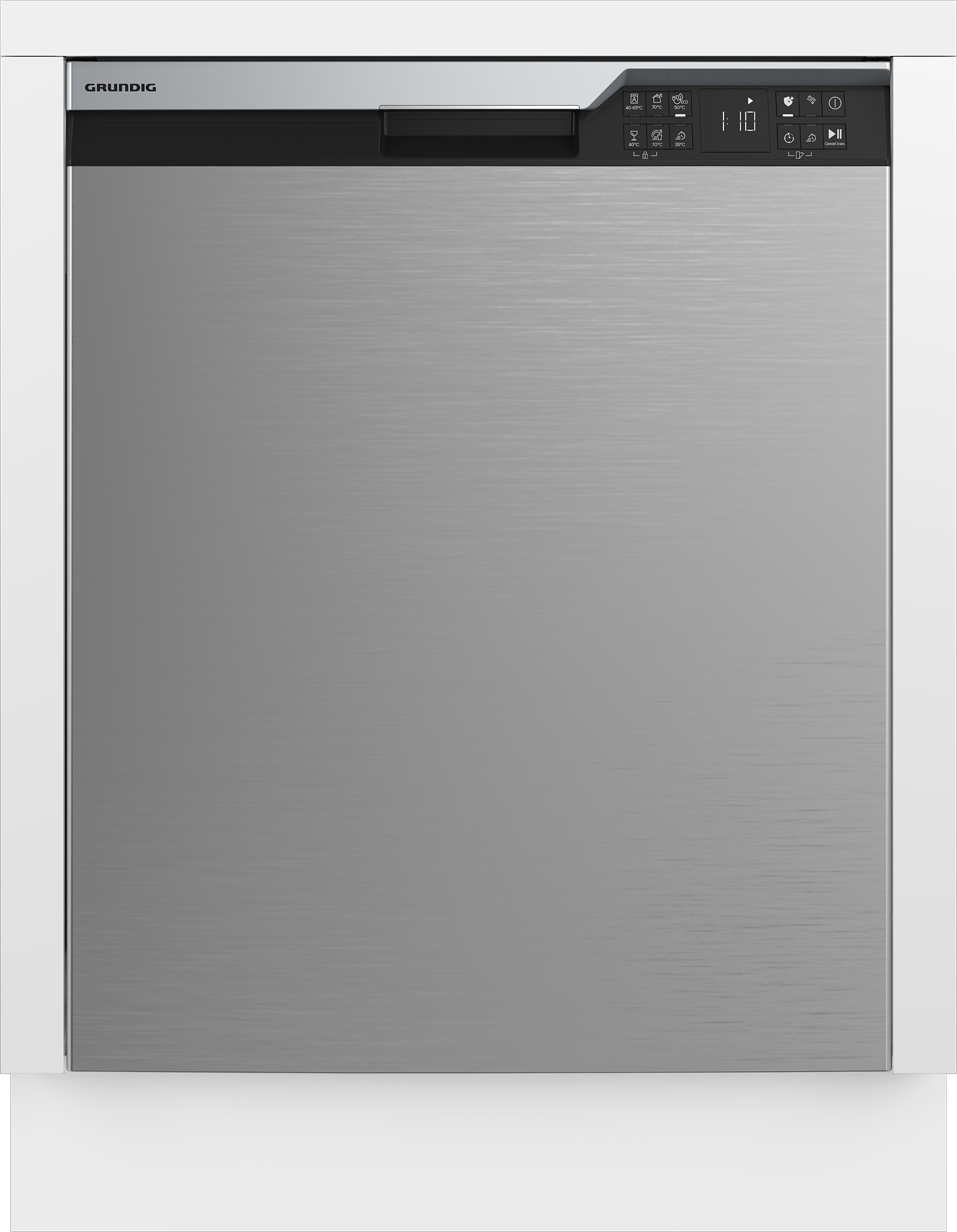 Grundig Unterbaugeschirrspüler »GNUP4420X 7628791677«, 15 Maßgedecke, Corne günstig online kaufen