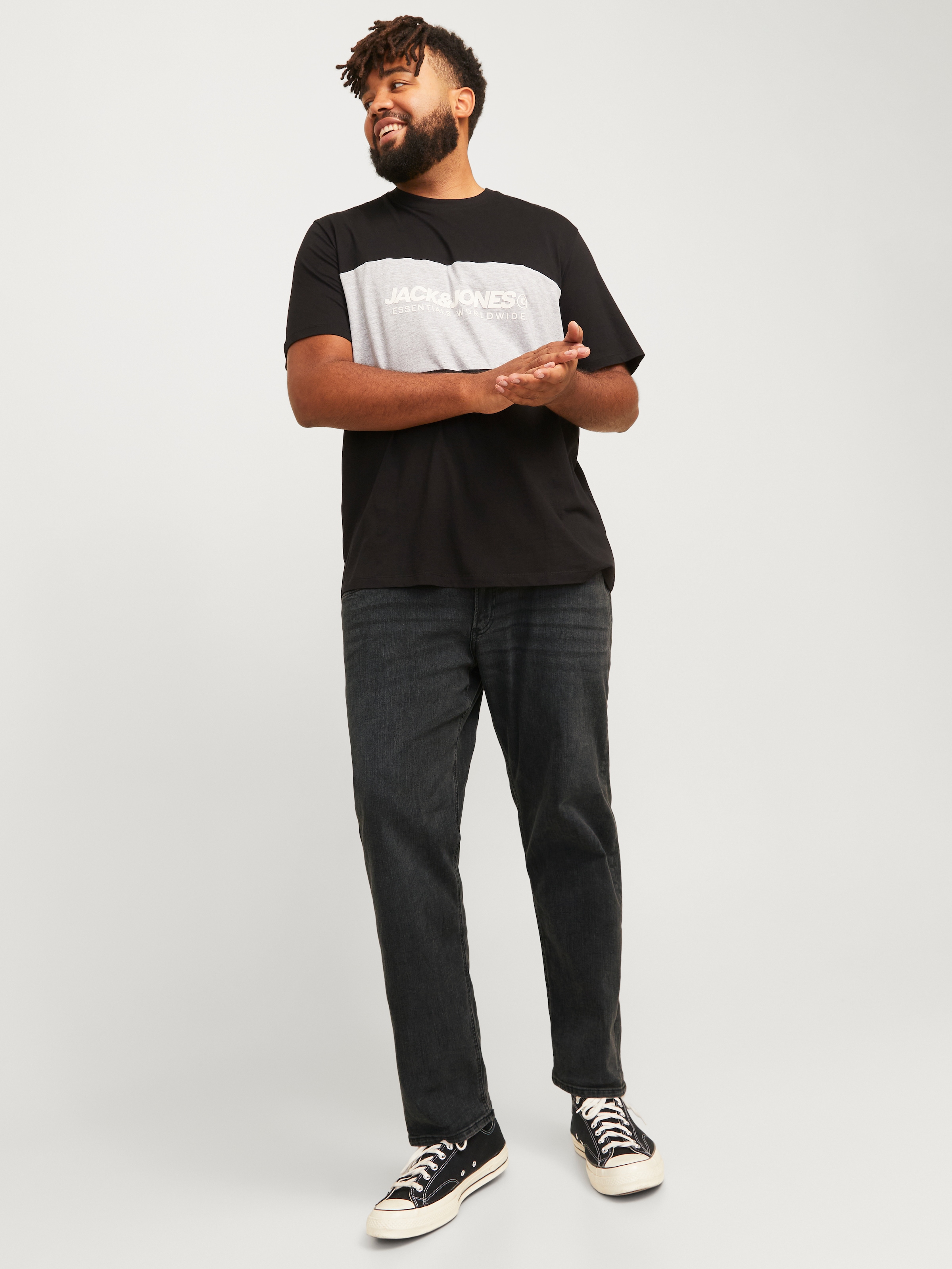 Jack & Jones PlusSize Slim-fit-Jeans »GLENN ORIGINAL«, Bis Weite 48