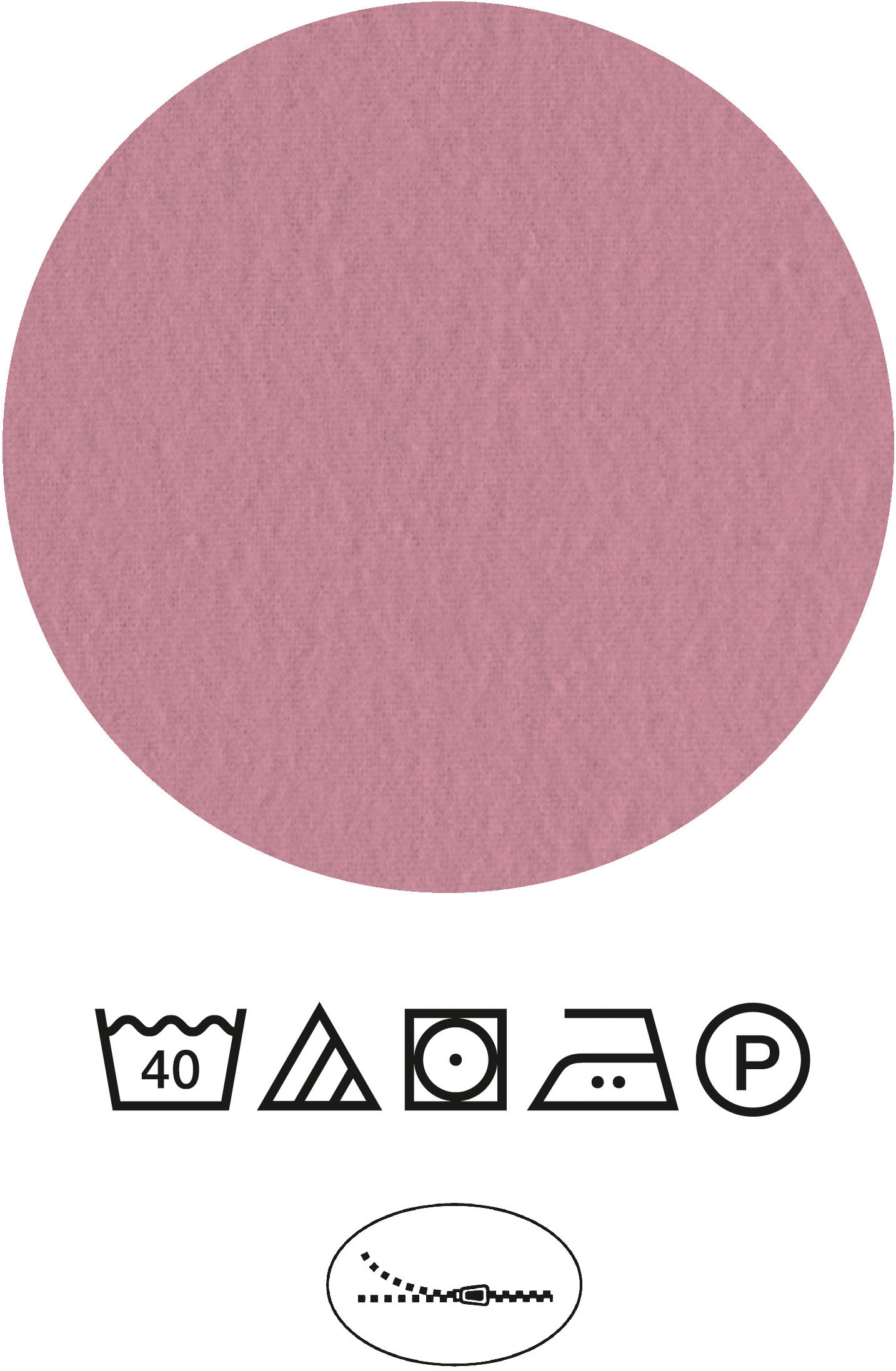 Castell - Markenbettwäsche Bettwäsche »0350443«, Poly-Cotton, wohlig warm, pflegeleicht, atmungsaktiv, Reißverschluss