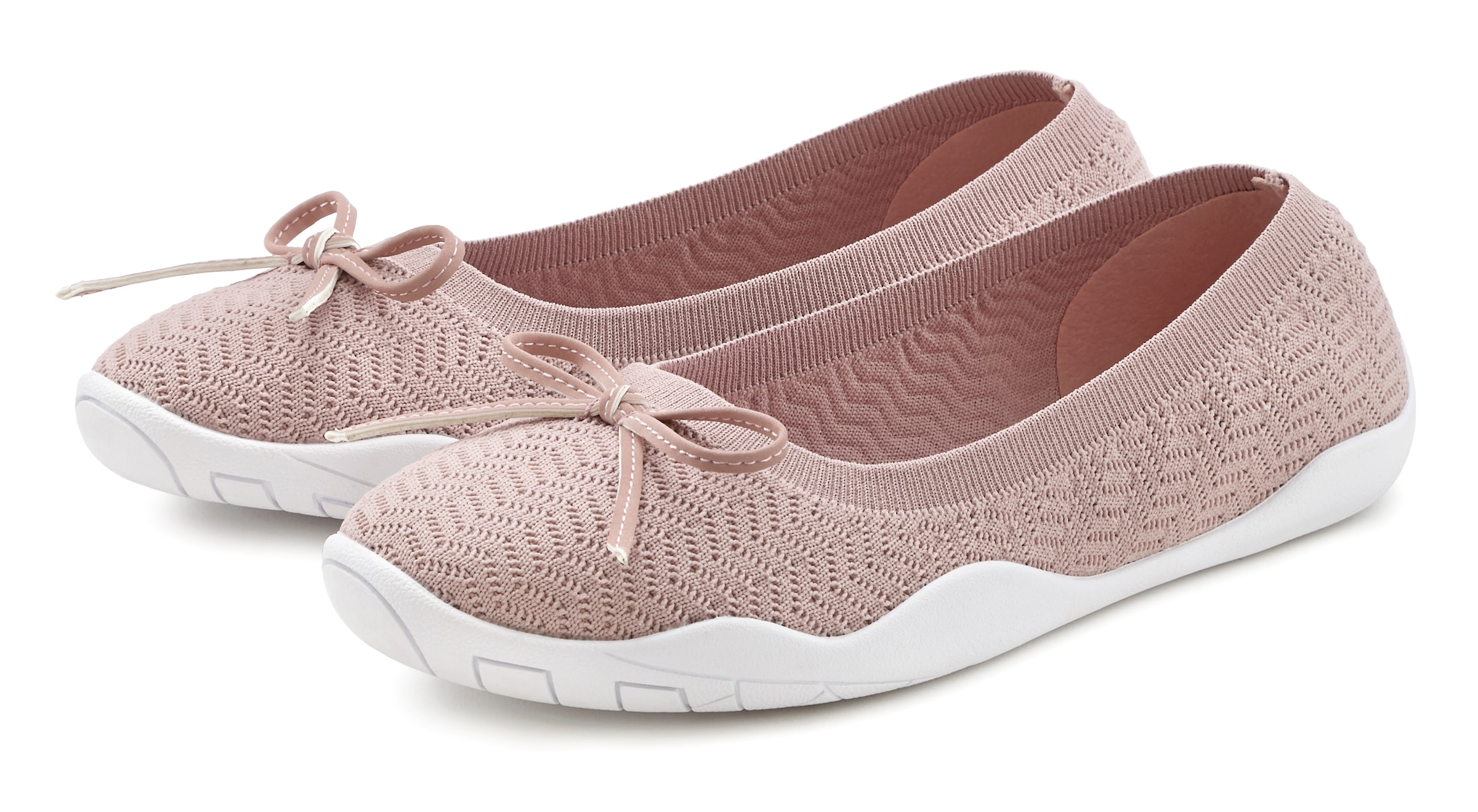 LASCANA Sneaker Ballerinas, Slipper, Halbschuh, ultraleicht zum Reinschlüpfen VEGAN