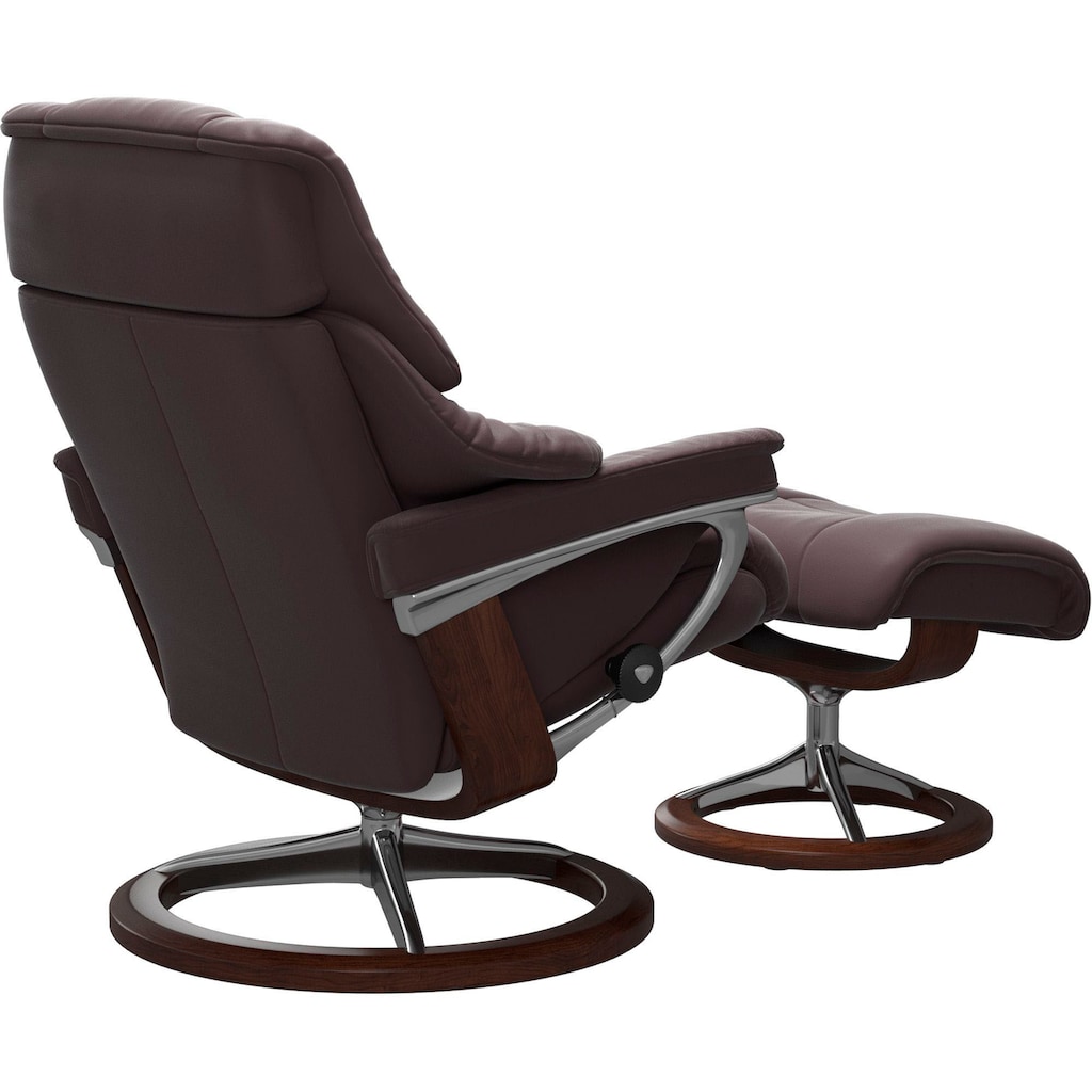 Stressless® Relaxsessel »Reno«, (Set, Relaxsessel mit Hocker)