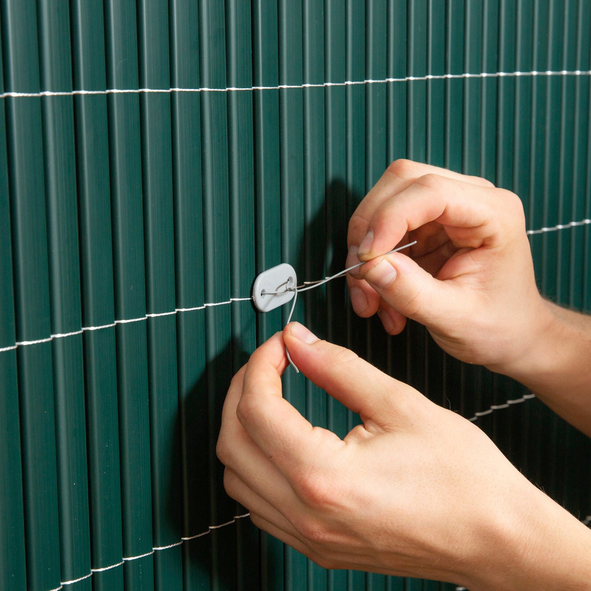 Windhager Sichtschutzzaunmatten, aus UV- und witterungsbeständigem PVC, L: 3 m