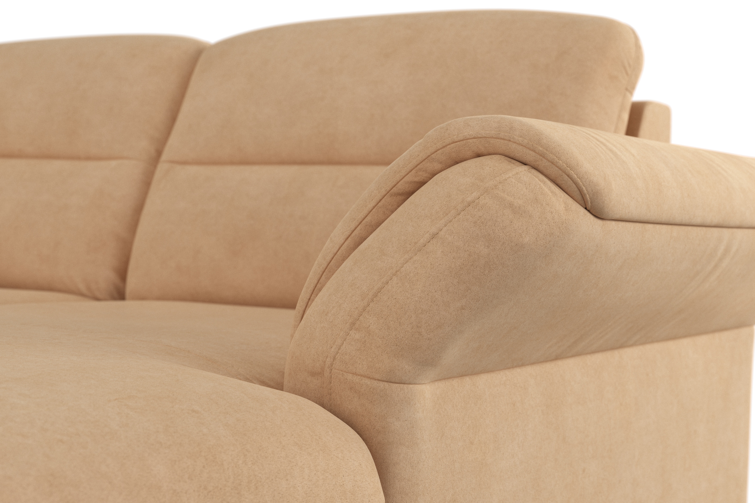 sit&more Wohnlandschaft »Mellum U-Form« Federkern, wahlweise mit Bettfunktion, Stauraum und Armteilfunktion