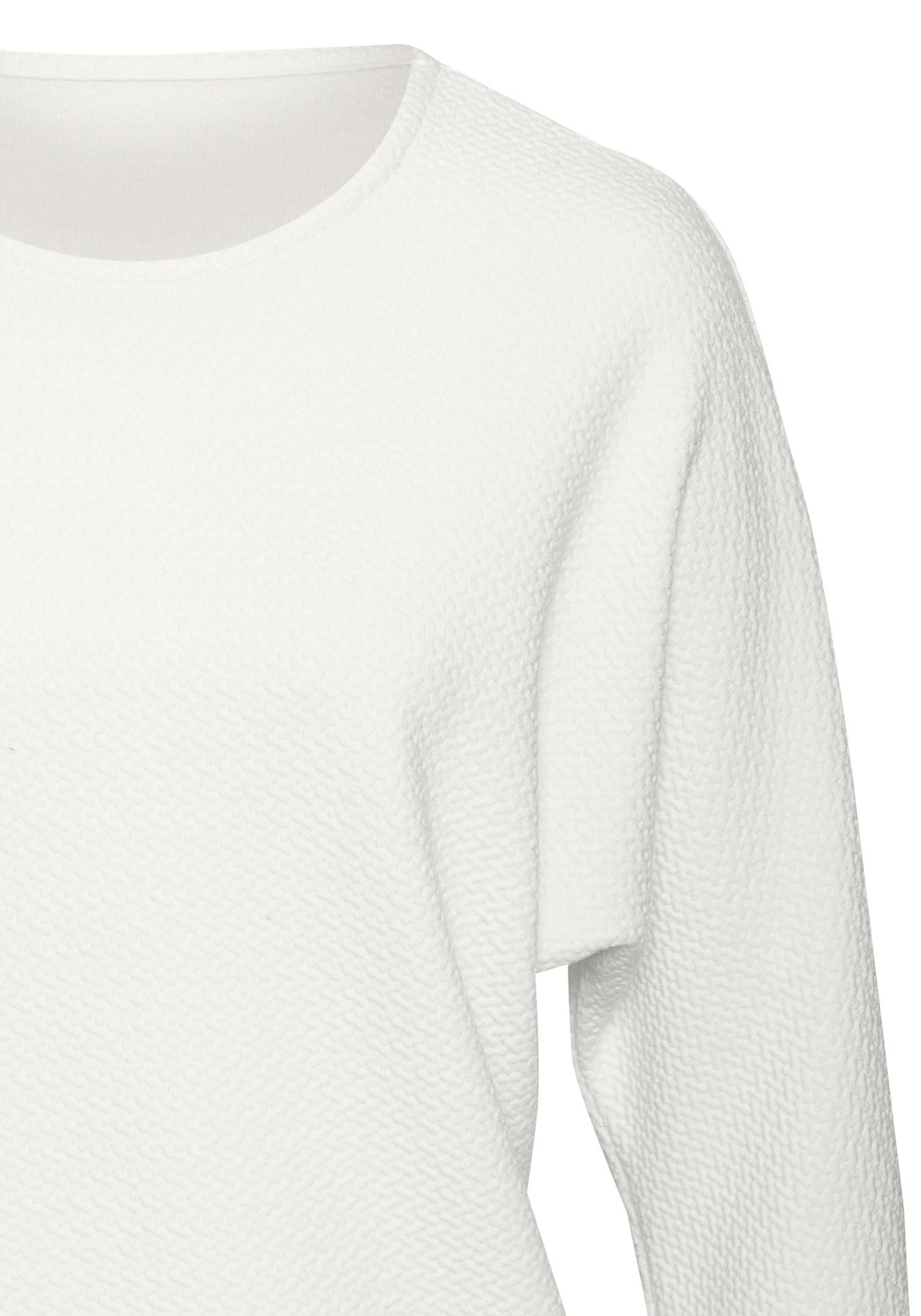 Vivance Langarmshirt »aus bügelfreier Strukturqualität«, mit Viskose