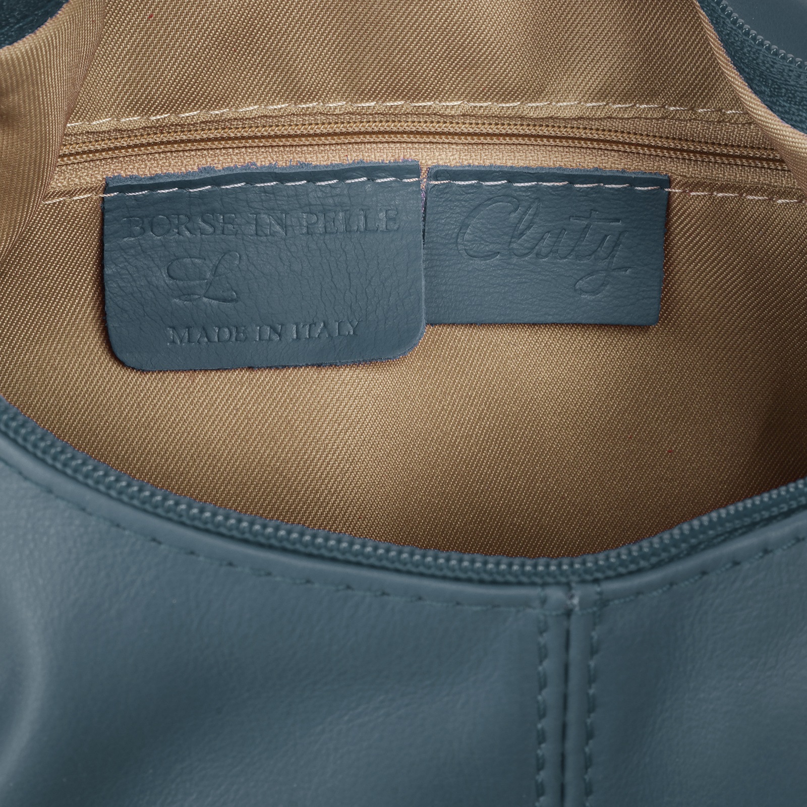 Cluty Shopper, echt Leder, Made in Italy