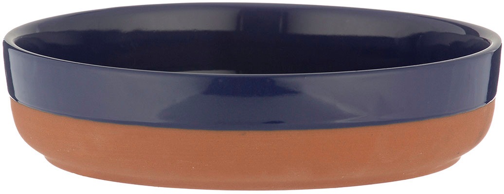 TYPHOON Backform Tapas Ofenform, Steinzeug, 21 cm dunkelblau