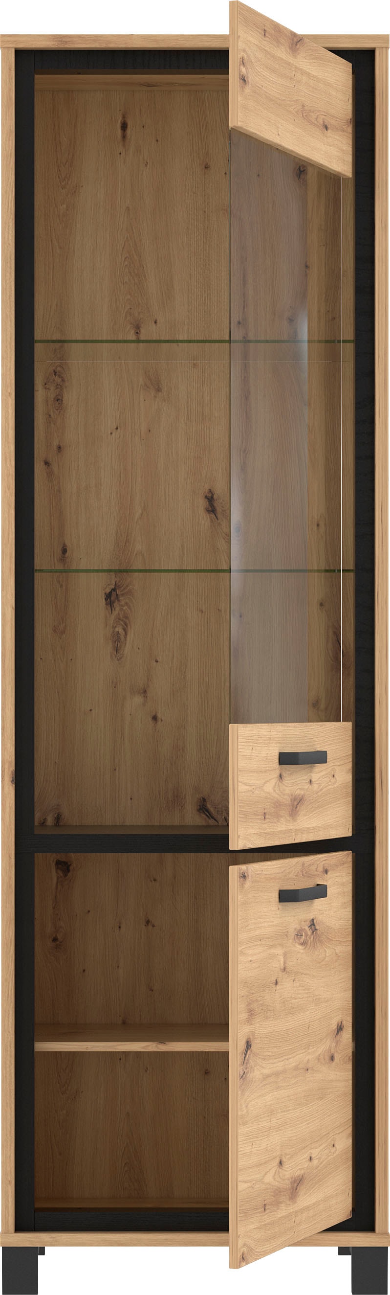 FORTE Vitrine »Trondheim«, Höhe 209 cm