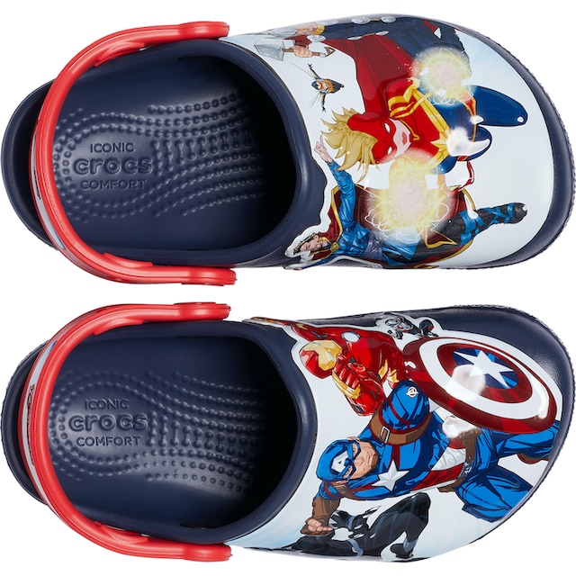 T«, Clog Avengers Print Marvel im Crocs Patch %Sale »Crocs FL Clog mit jetzt
