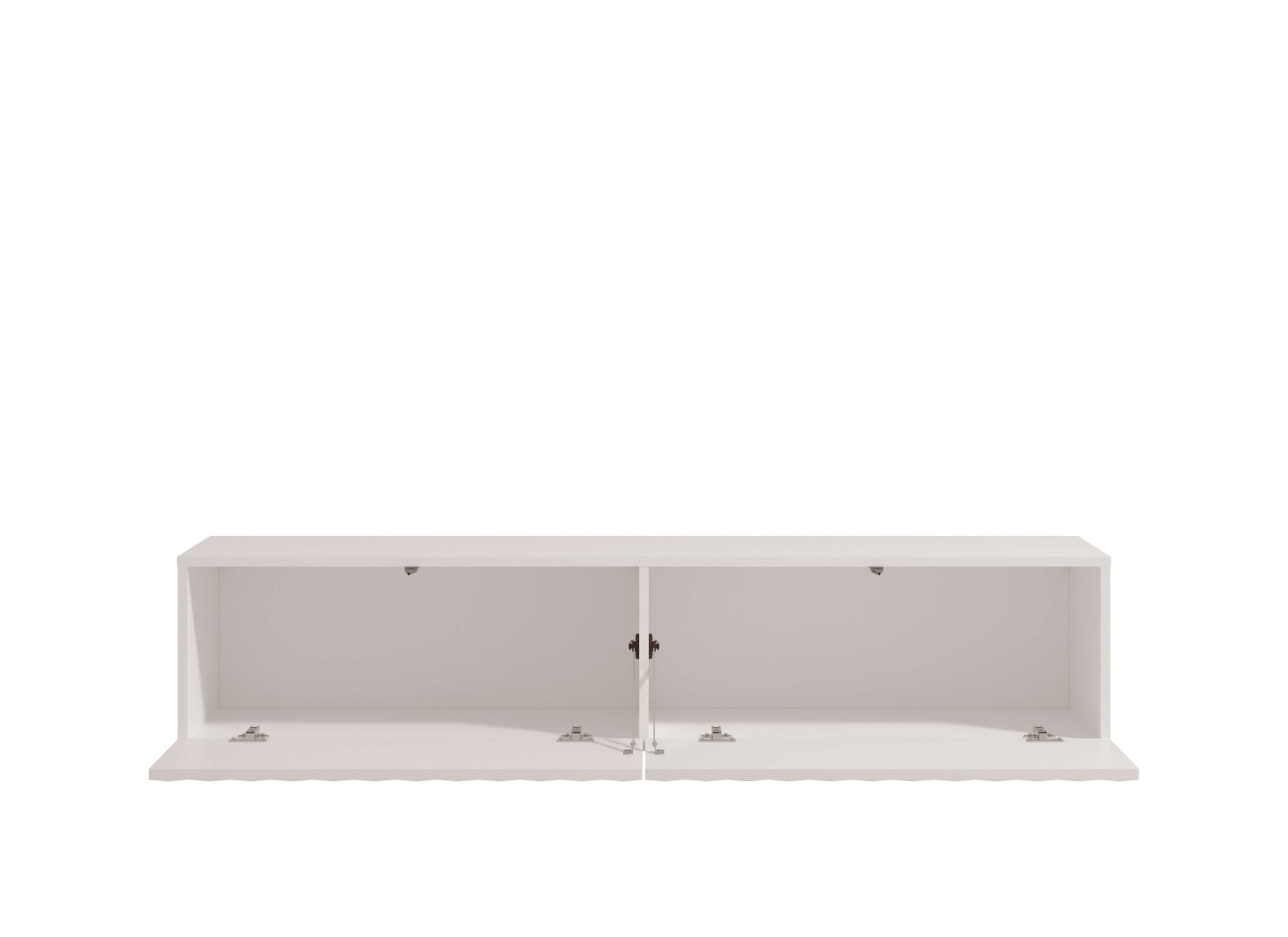 INOSIGN TV-Board »Antibes Lowboard, Breite 192/154 cm, TV-Schrank, TV-Ständer«, Trendfarben, Front in 3D-Optik, Push to open Funktion