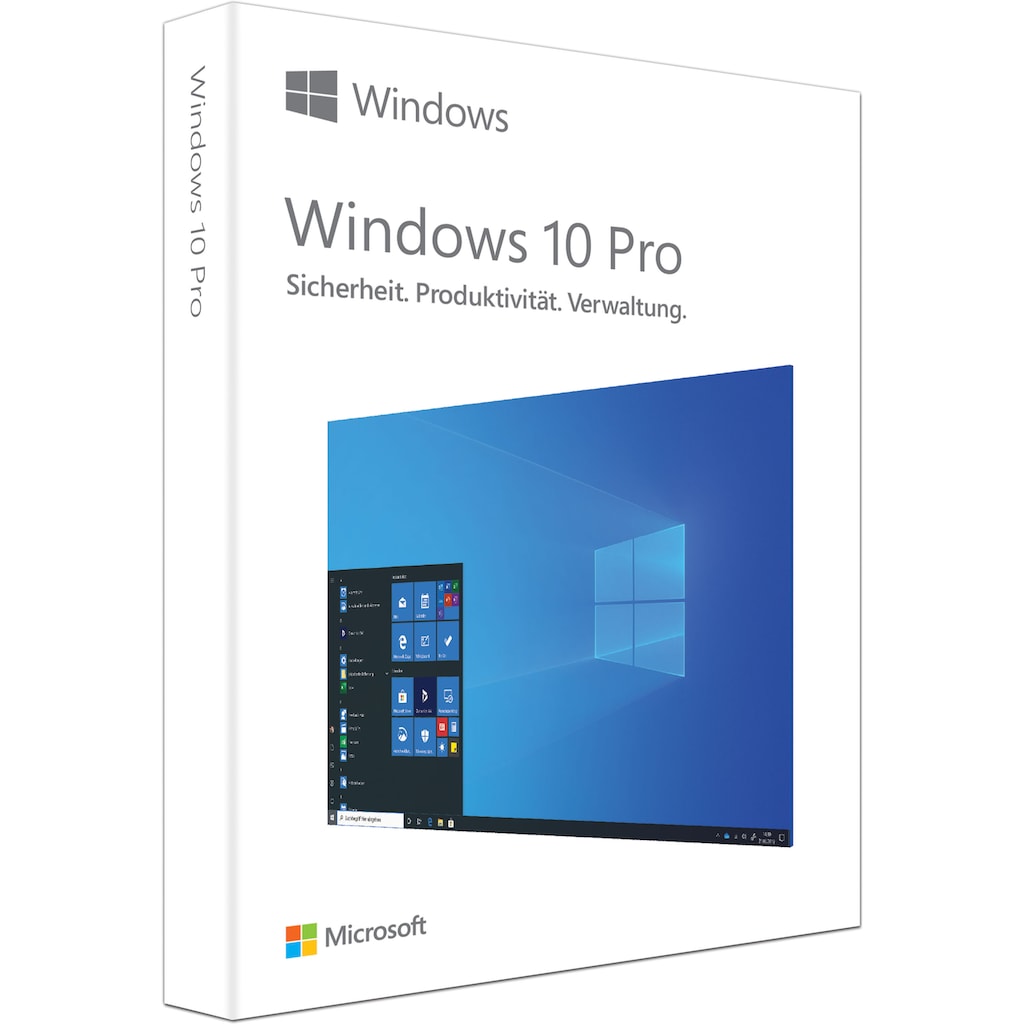 Microsoft Betriebssystem »Windows 10 Pro N FPP P2 32-bit/64-bit DE«