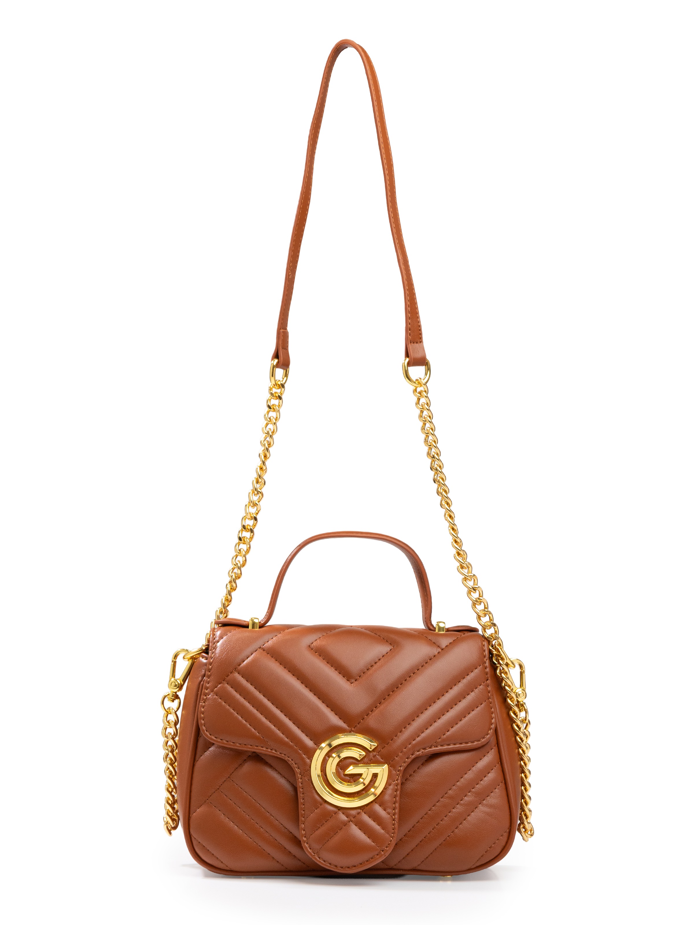 Gabriella GUCCI Handtasche »KATTY« Damen Umhängetasche, Handtasche, Tragetasche mit Logoverzierung