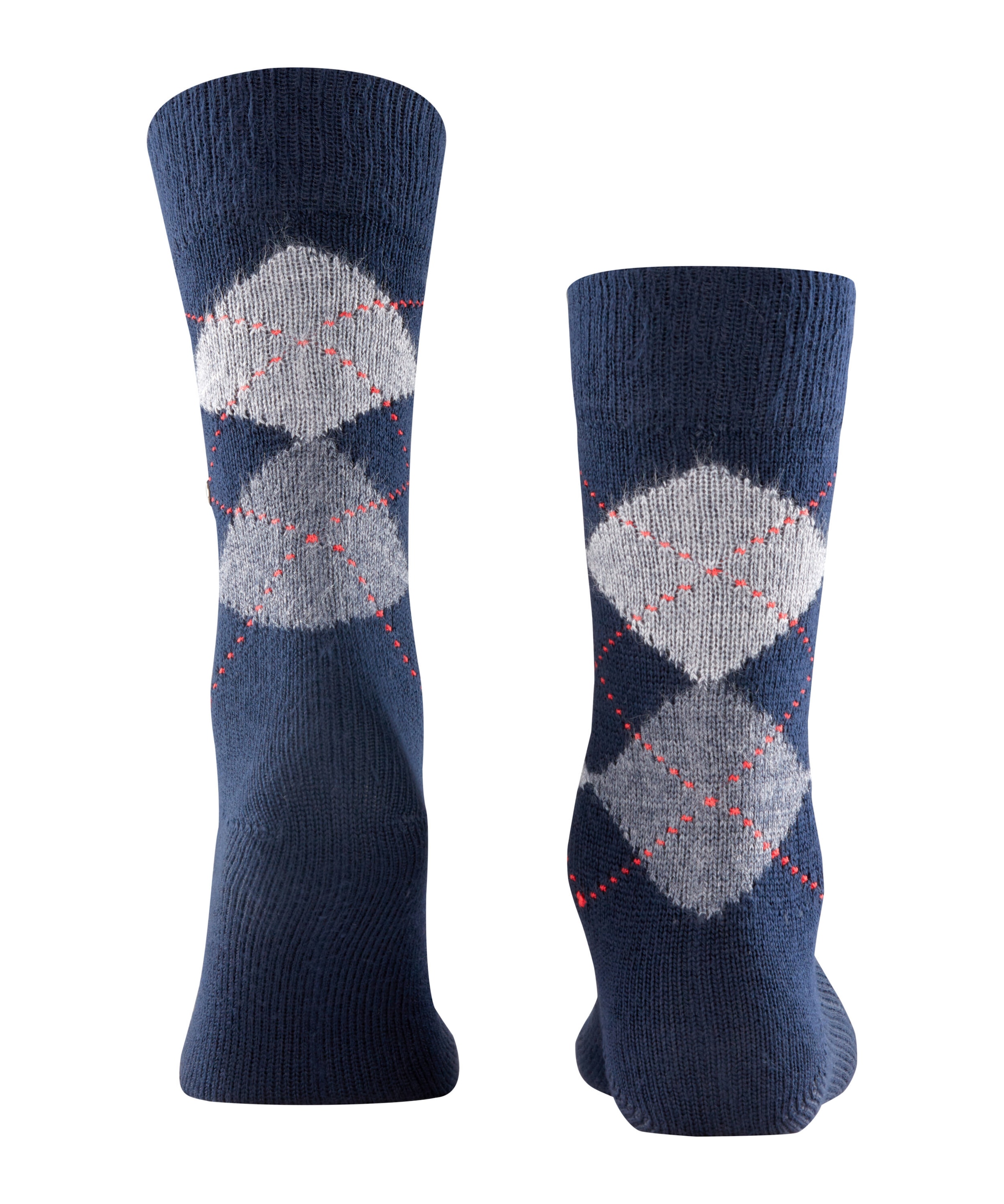 Burlington Socken »Preston« mit Raute; verstärkt, hochwertig, kariert