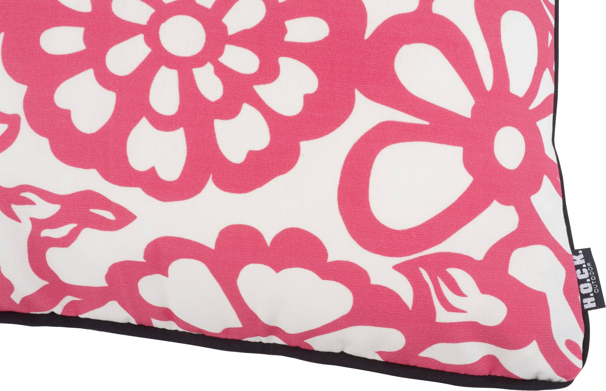 H.O.C.K. Dekokissen »Paloma«, Kissenhülle mit Füllung, 1 Stück, in Blumen-Optik