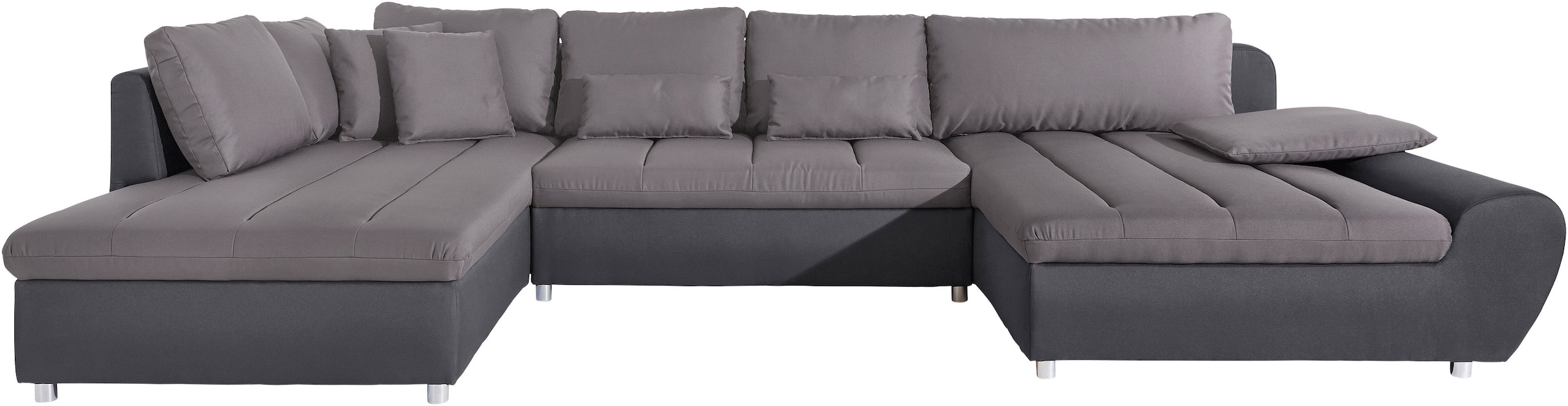 sit&more Wohnlandschaft »Bandos U-Form«, in 2 unterschiedlichen Größen, wahlweise mit Bettfunktion + Bettkasten