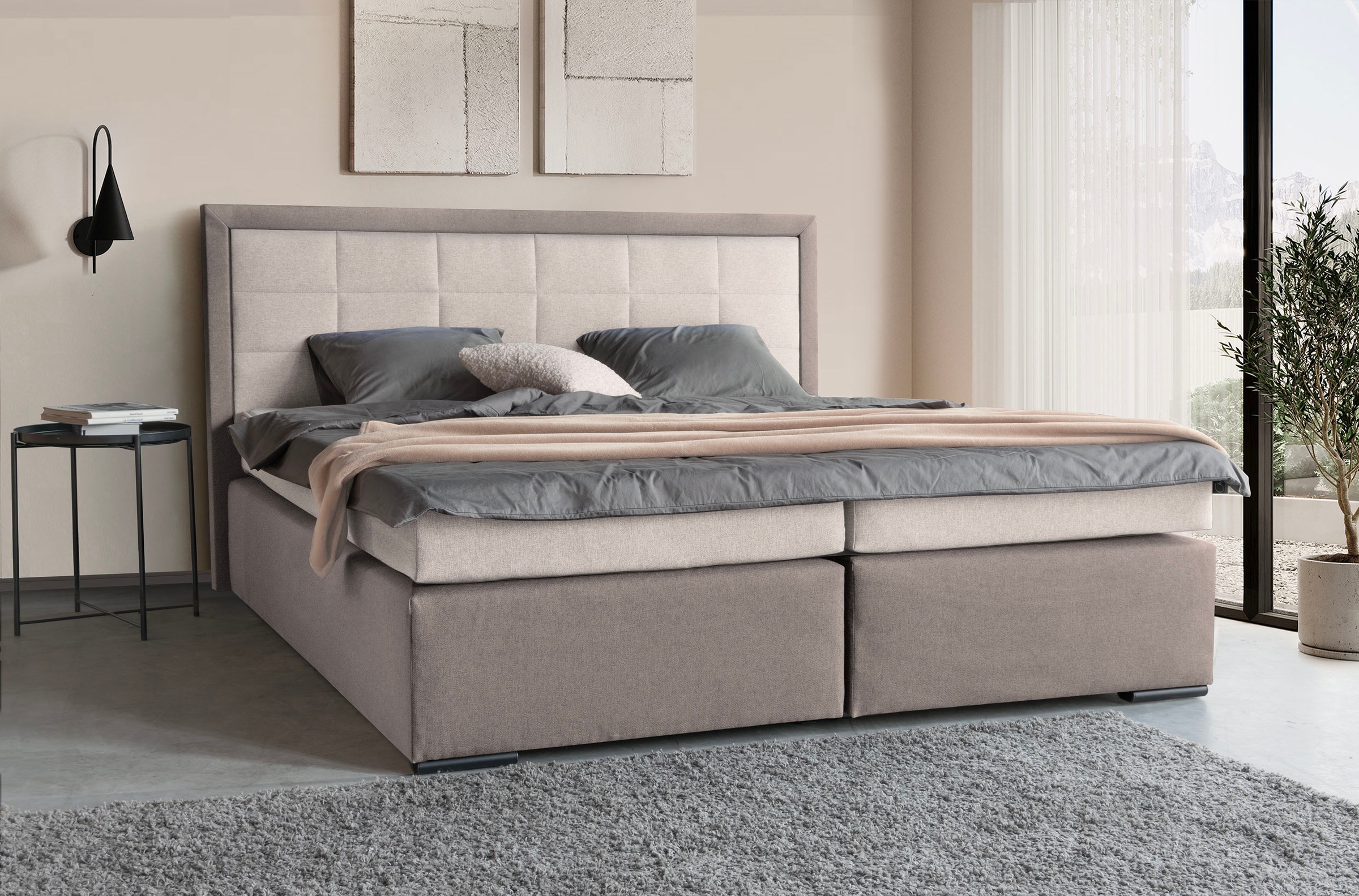 COLLECTION AB Boxspringbett »30 Jahre Jubiläums-Modell Athena« in H2,H3 & H günstig online kaufen