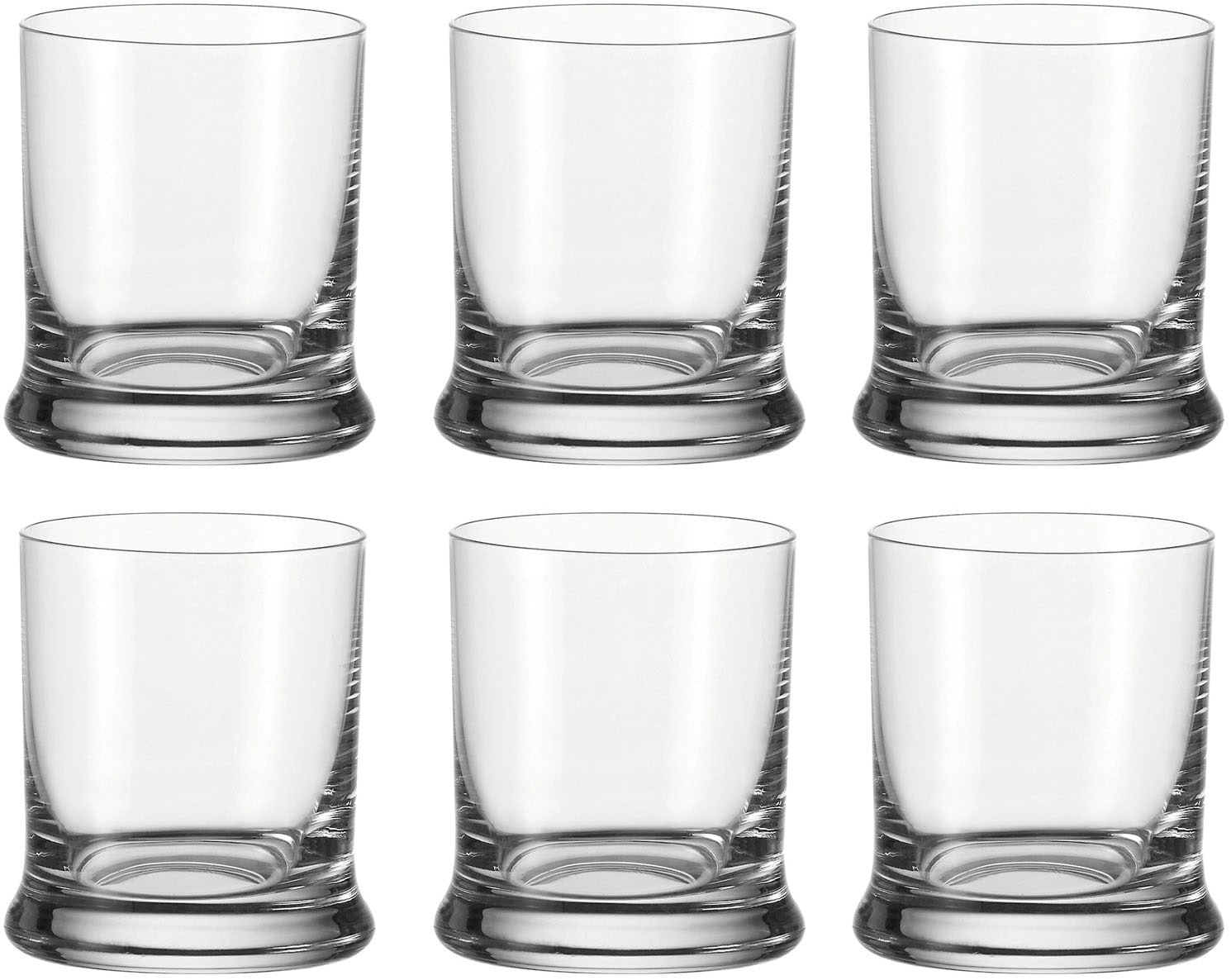 LEONARDO Gläser-Set »K18«, (Set, 6 tlg.), 350 ml, 6-teilig