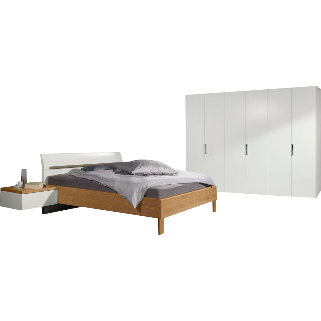 hülsta Komplettschlafzimmer »DREAM«, (Spar-Set, 4 St.), Kleiderschränke in verschiedenen Breiten. Liefer- und Montageservice