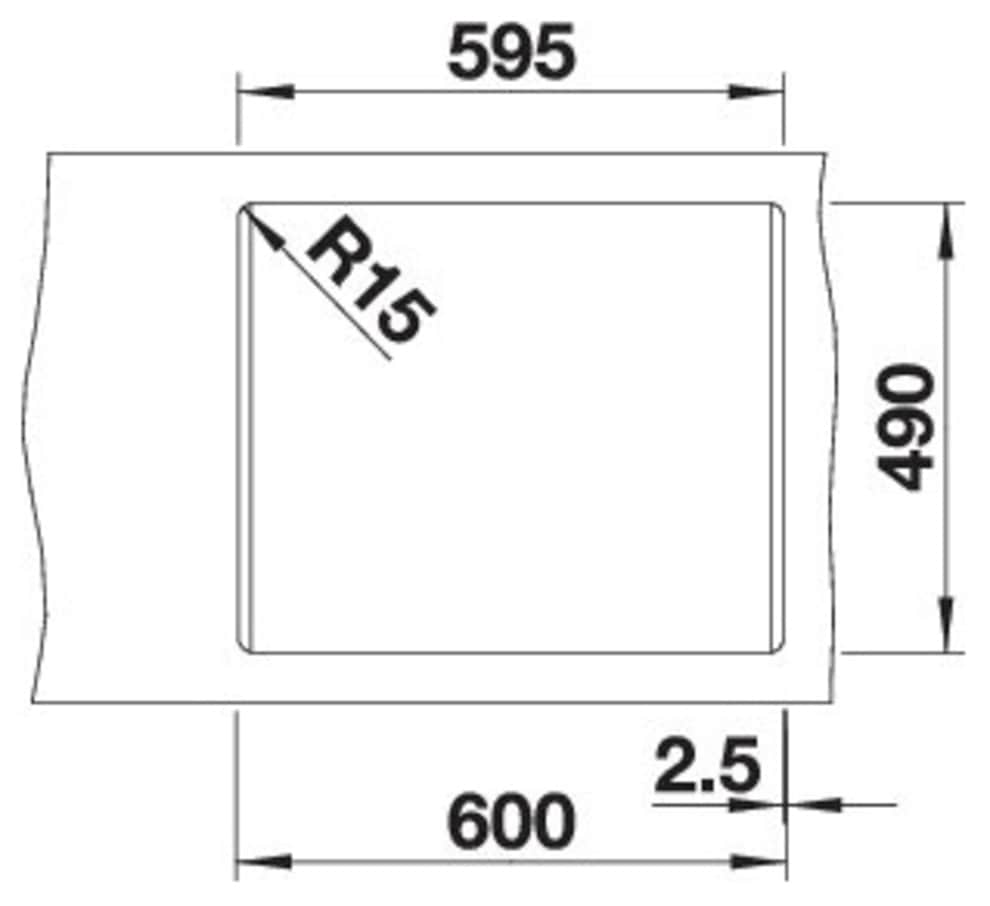 Blanco Granitspüle »PLEON 6« 1 Stk. tlg. erhältlich in mehreren Farben