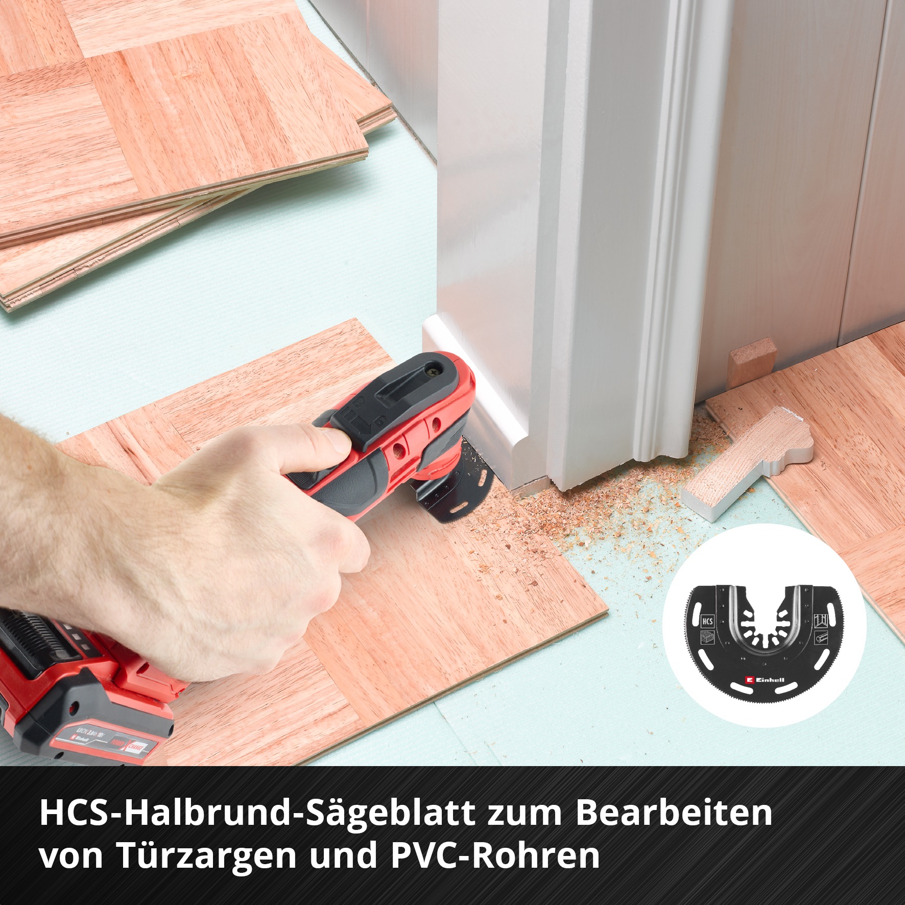 Einhell Tauchsägeblatt »XXL-CASE« 70-tlg. Multitool-Set