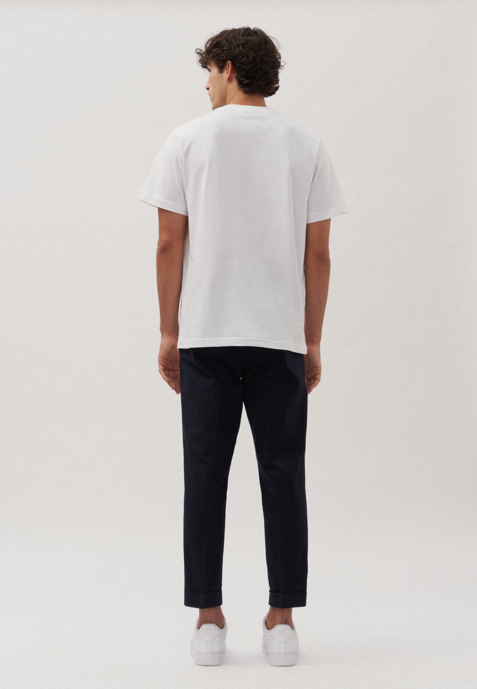 studio seidensticker »Studio« Kurzarm Rundhals Uni