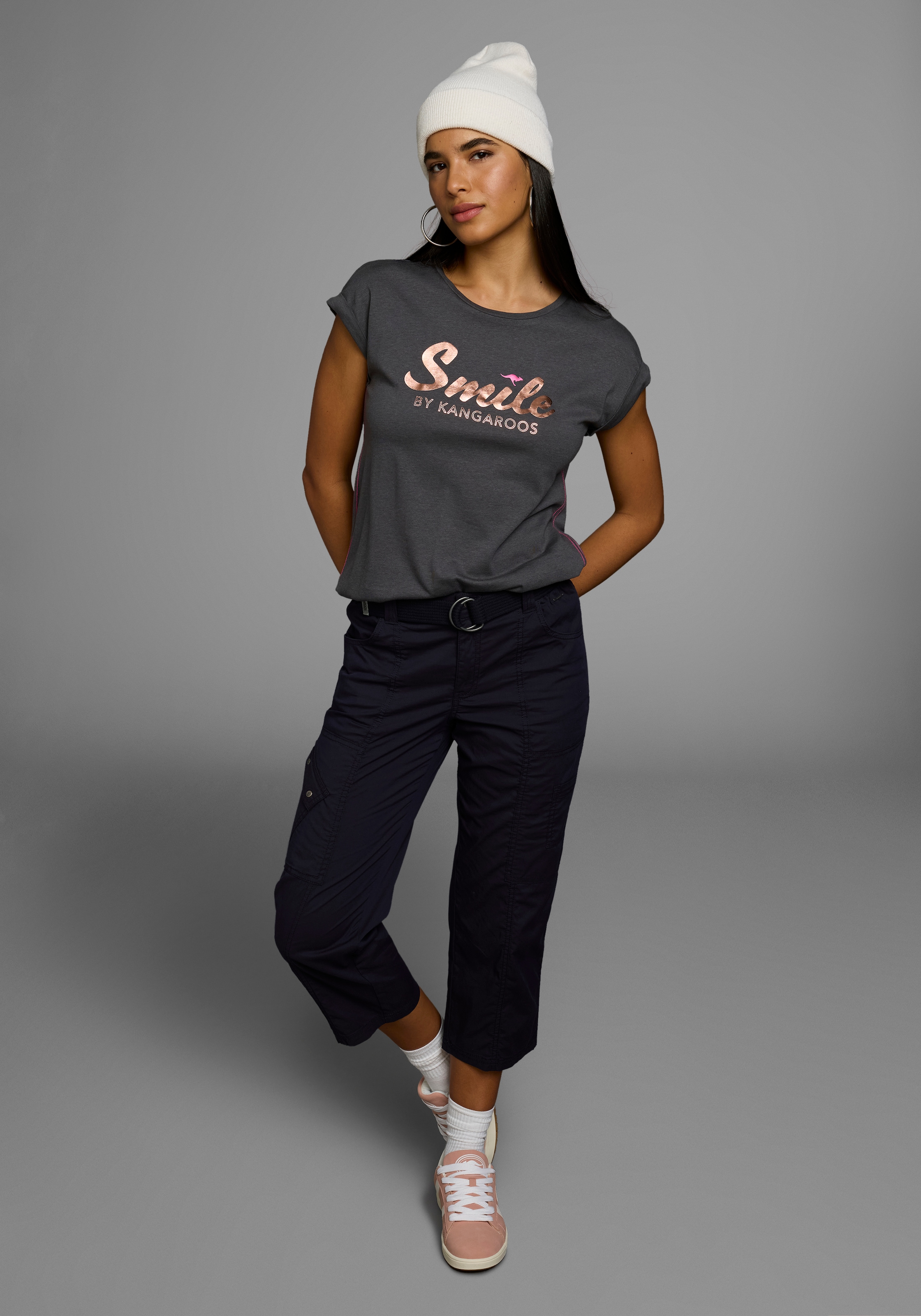 KangaROOS T-Shirt, mit Print