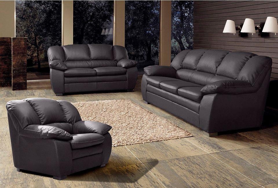 COTTA Polstergarnitur »Casino«, (Set, 3 tlg.), Set bestehend aus: Sessel, 2-Sitzer & 2,5-Sitzer