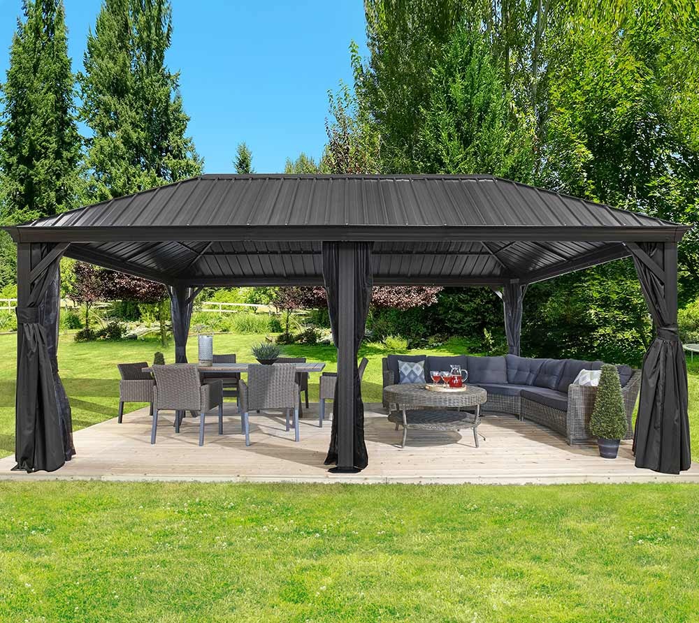 SOJAG Pavillon »Marsala 1220« BxT: 365x598 cm, Aluminiumgestell