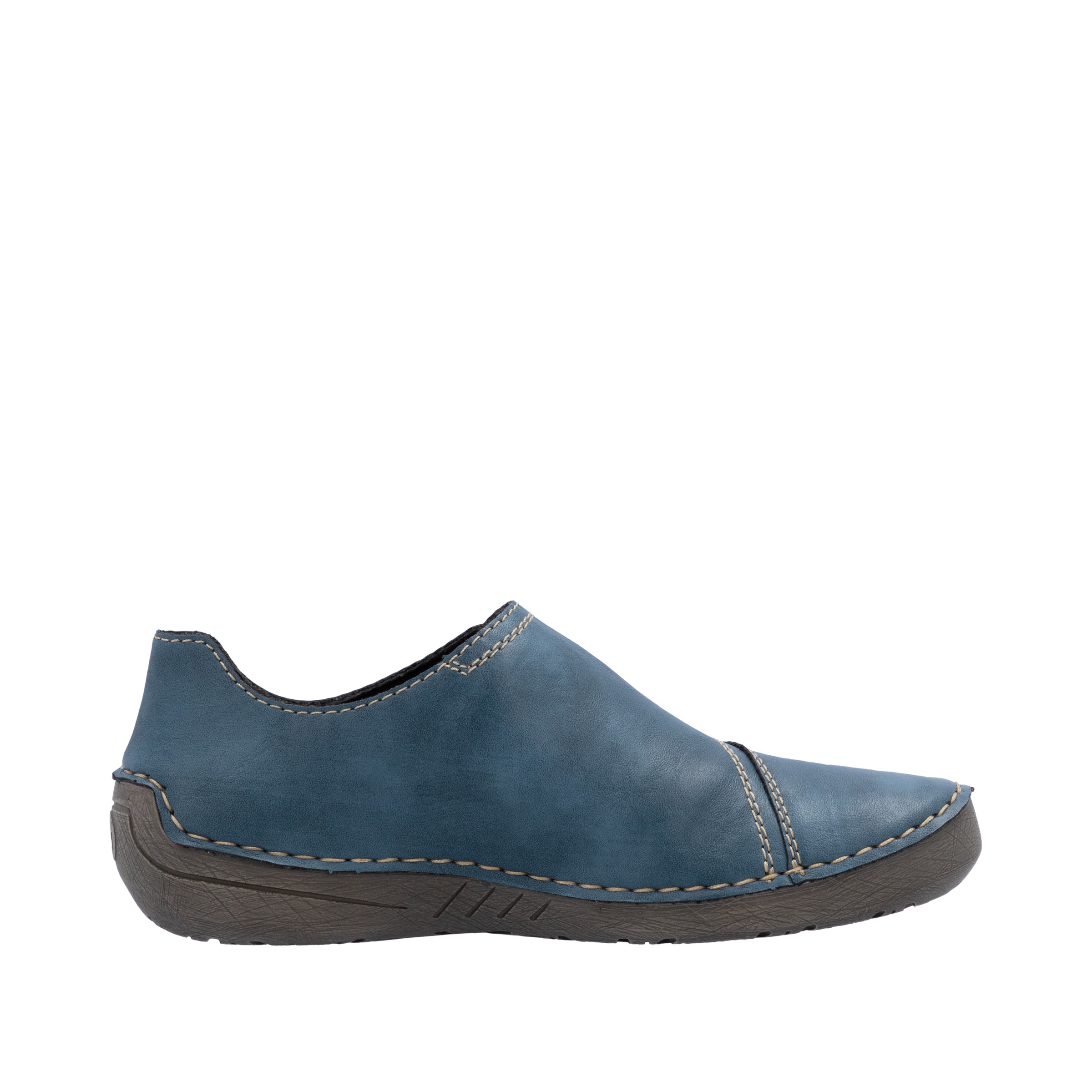 Rieker Slipper, Schlupfschuh, Slip-on Sneaker, Halbschuh mit weicher Innensohle