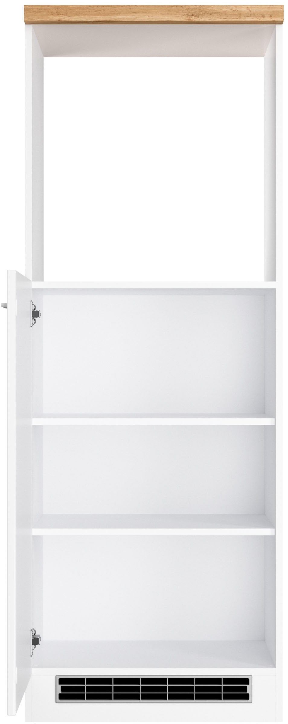 KOCHSTATION Backofenumbauschrank »KS-Milan«, HELD Möbel, Ofenumbauschrank 60 cm, matte oder hochglänzende Fronten