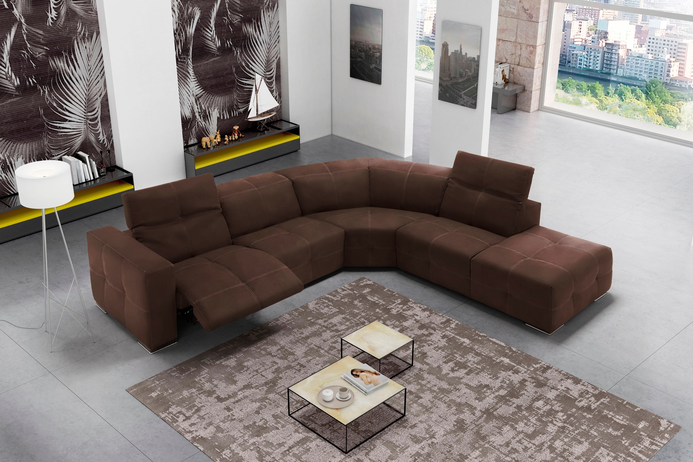 Egoitaliano Ecksofa »Sauvanne, Designsofa der Extraklasse, elegant und bequ günstig online kaufen
