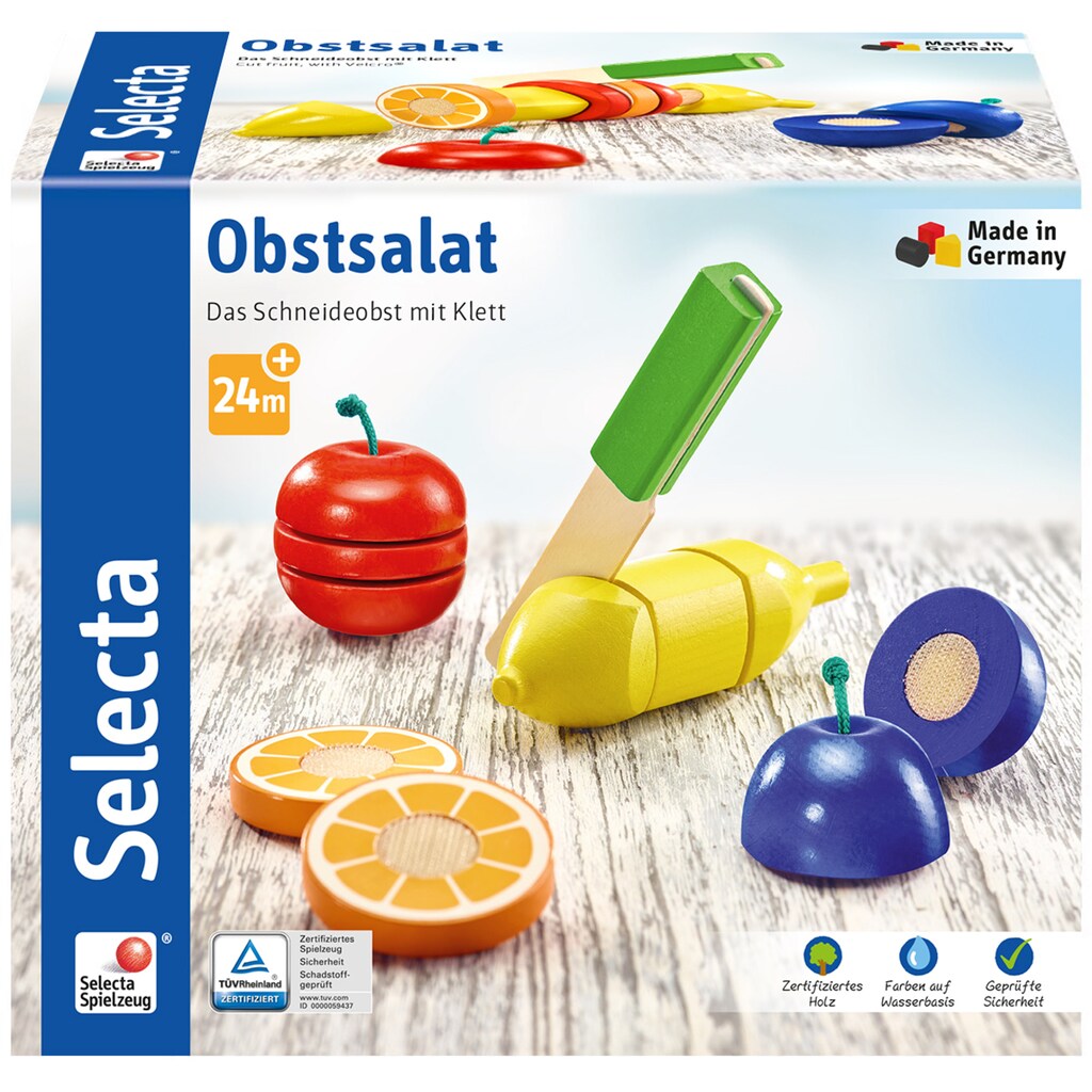 Selecta Spiellebensmittel »Obstsalat«, (Set, 11 tlg.)