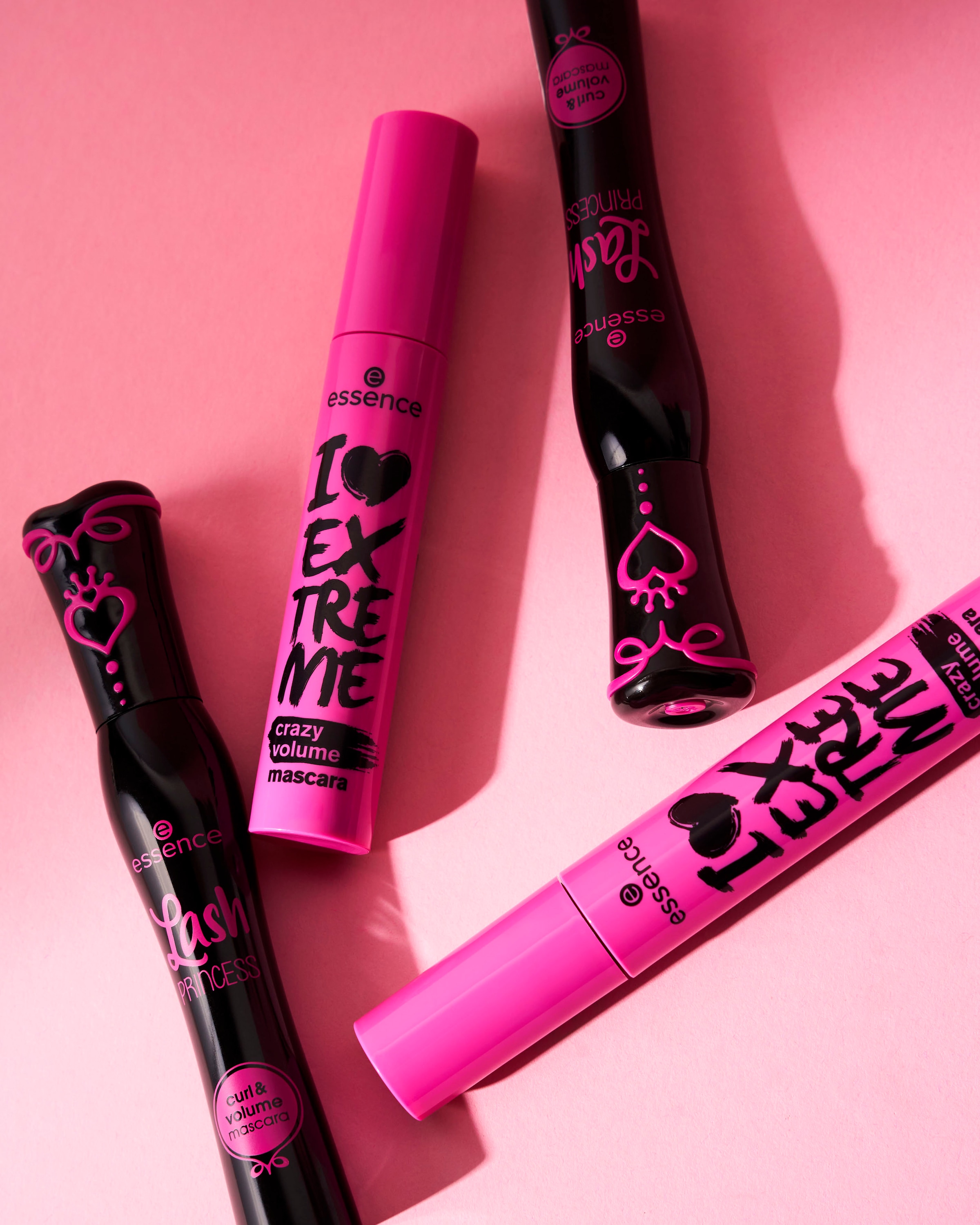 Essence Mascara »I LOVE EXTREME crazy volume mascara«, (Set, 3 tlg.)