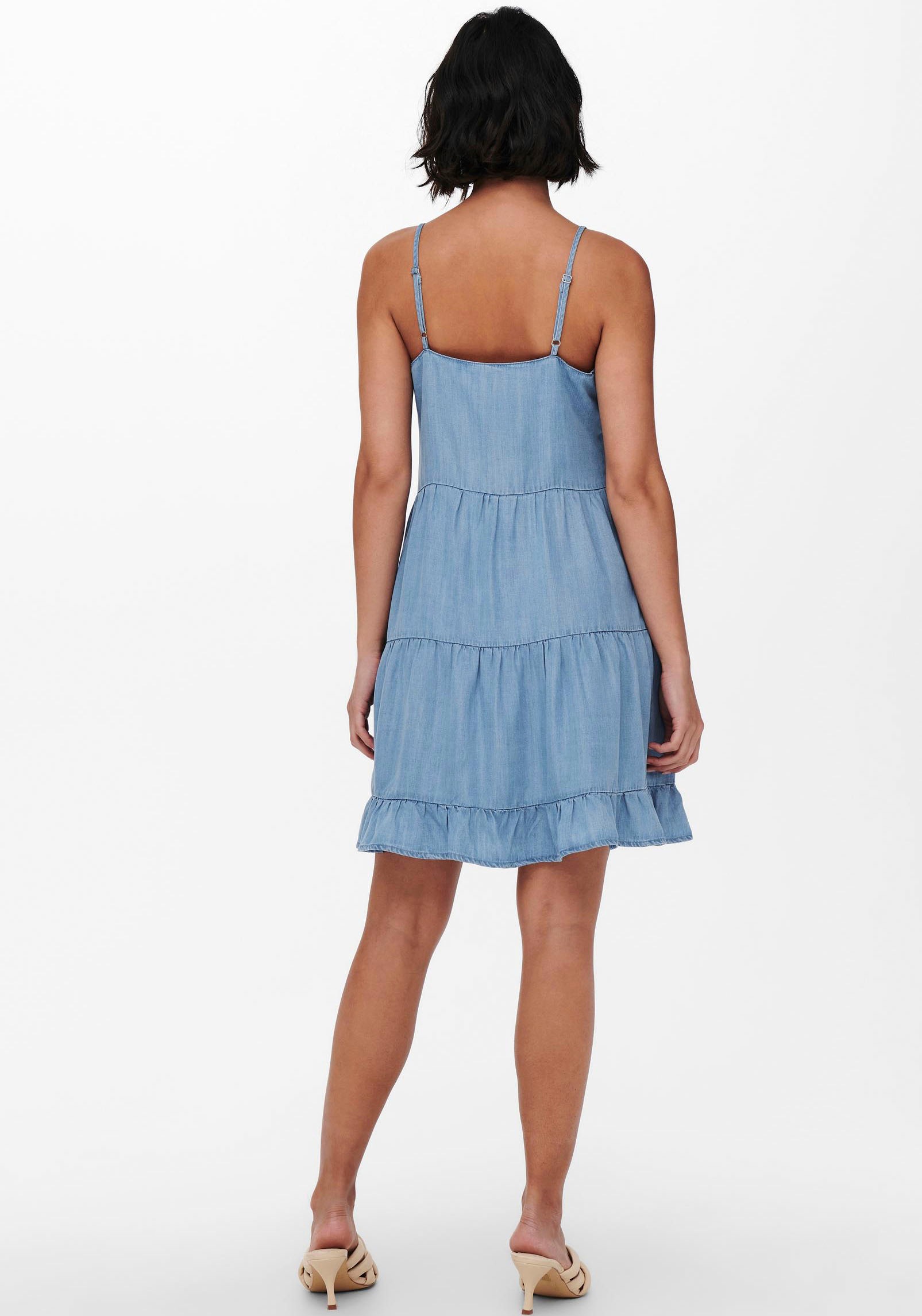 ONLY Jeanskleid »ONLRAGNA STRAP DNM bestellen im Online-Shop DRESS«