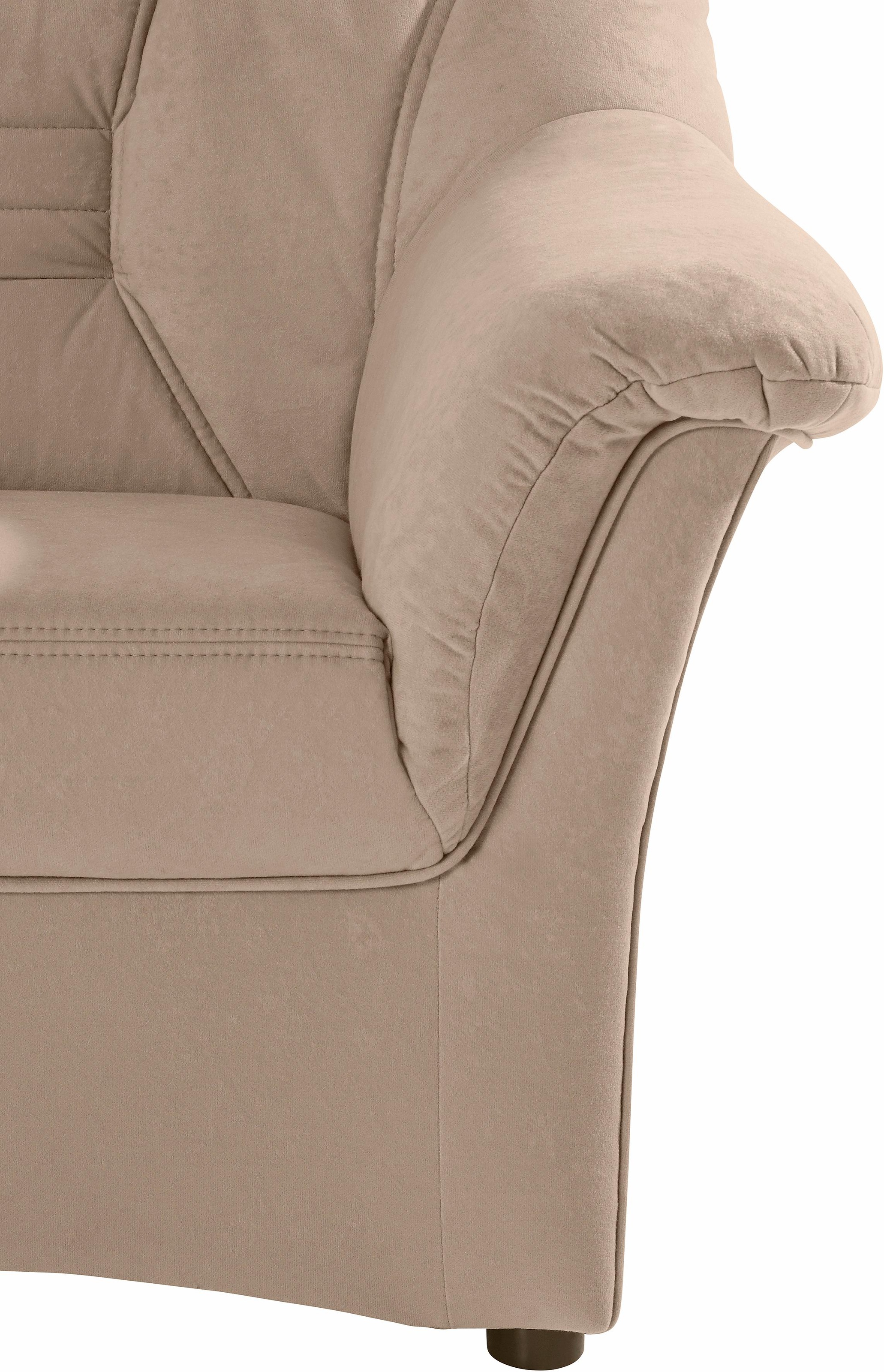 DOMO collection Sessel »Elva«, wahlweise mit Federkern