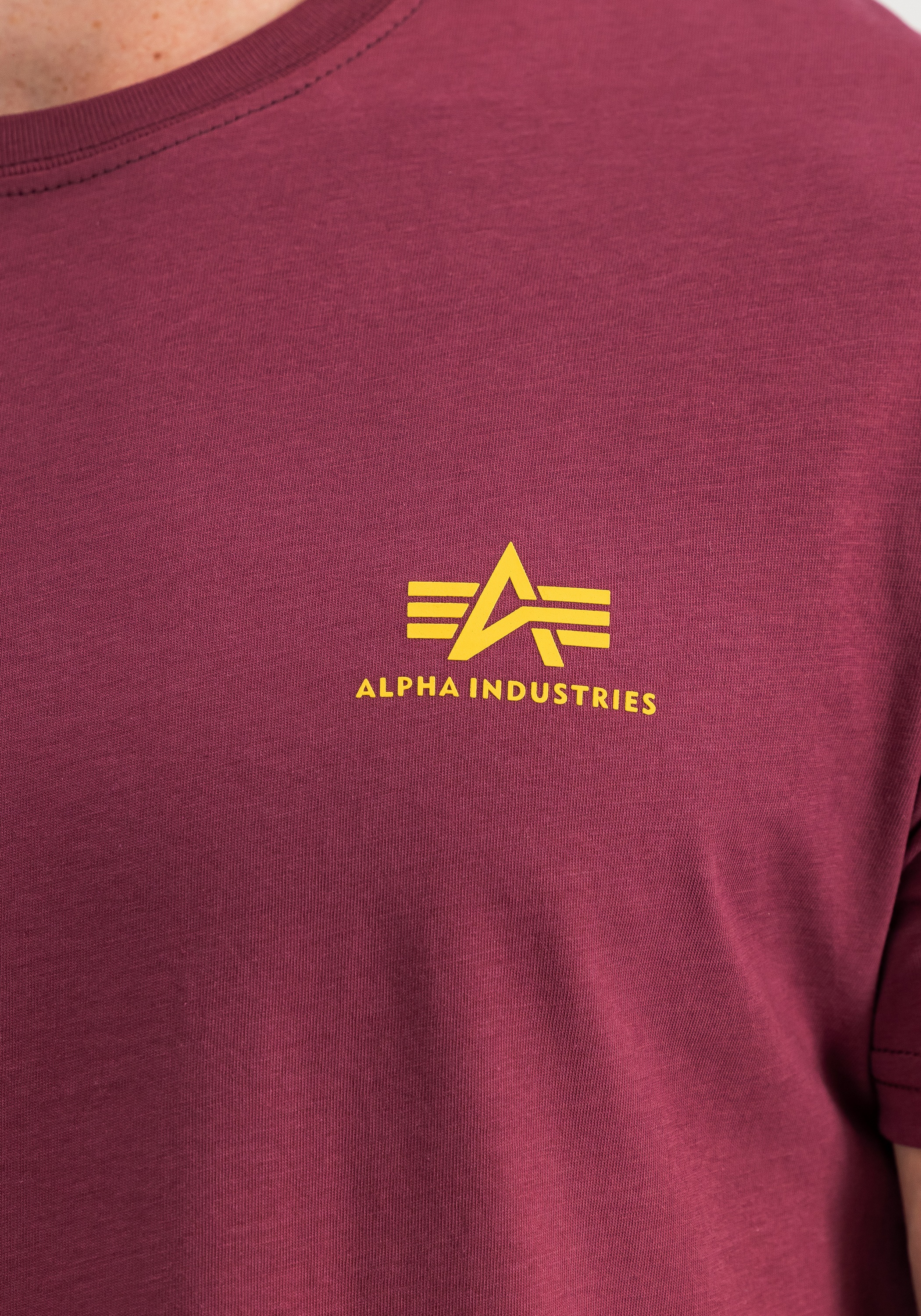 Alpha Industries T-Shirt »Alpha Industries Men - T-Shirts Basic T-Shirt SL«