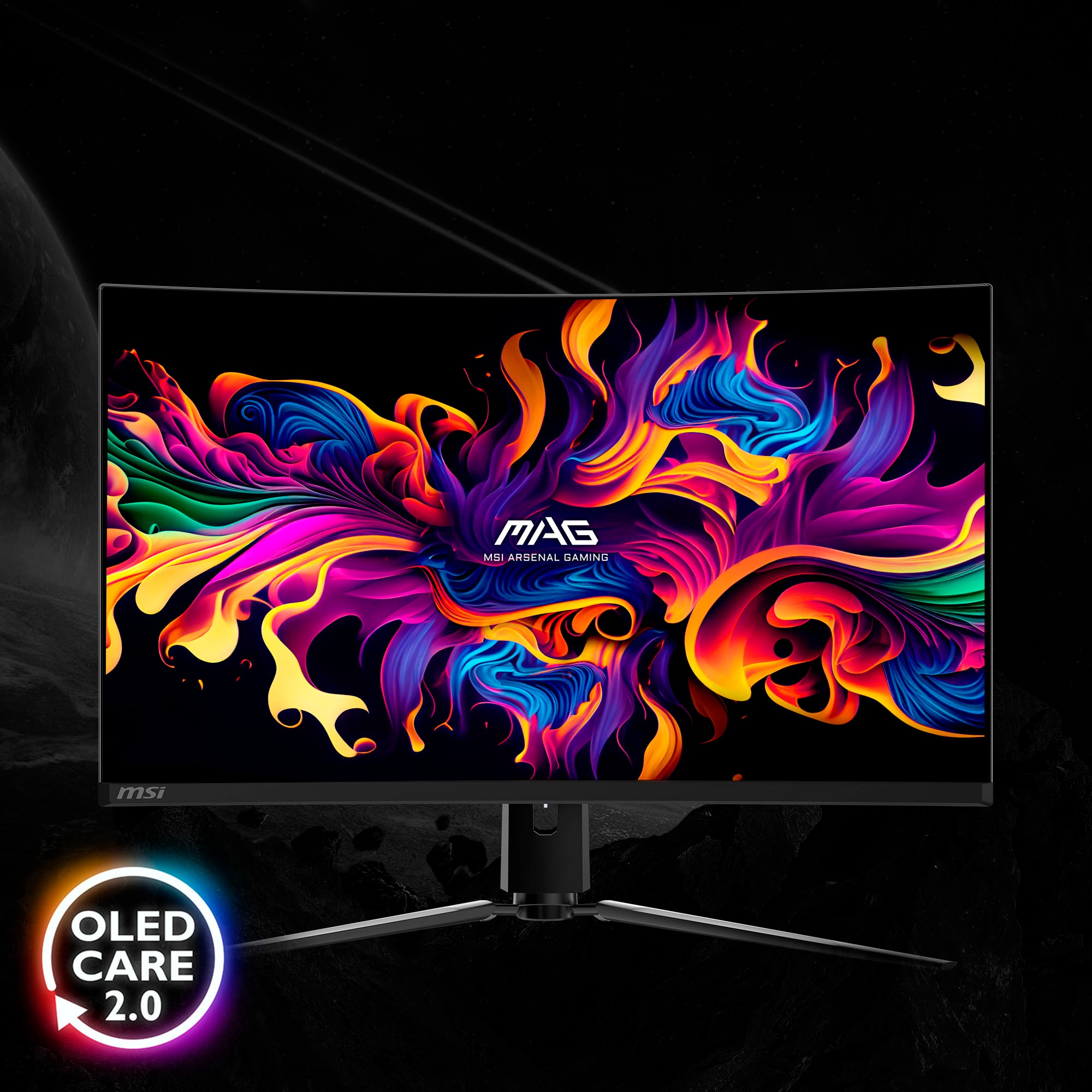 MSI Gaming-Monitor »MAG 321CUP QD-OLED«, 80 cm/32 Zoll, 3840 x 2160 px, 4K Ultra HD, 0,03 ms Reaktionszeit, 165 Hz