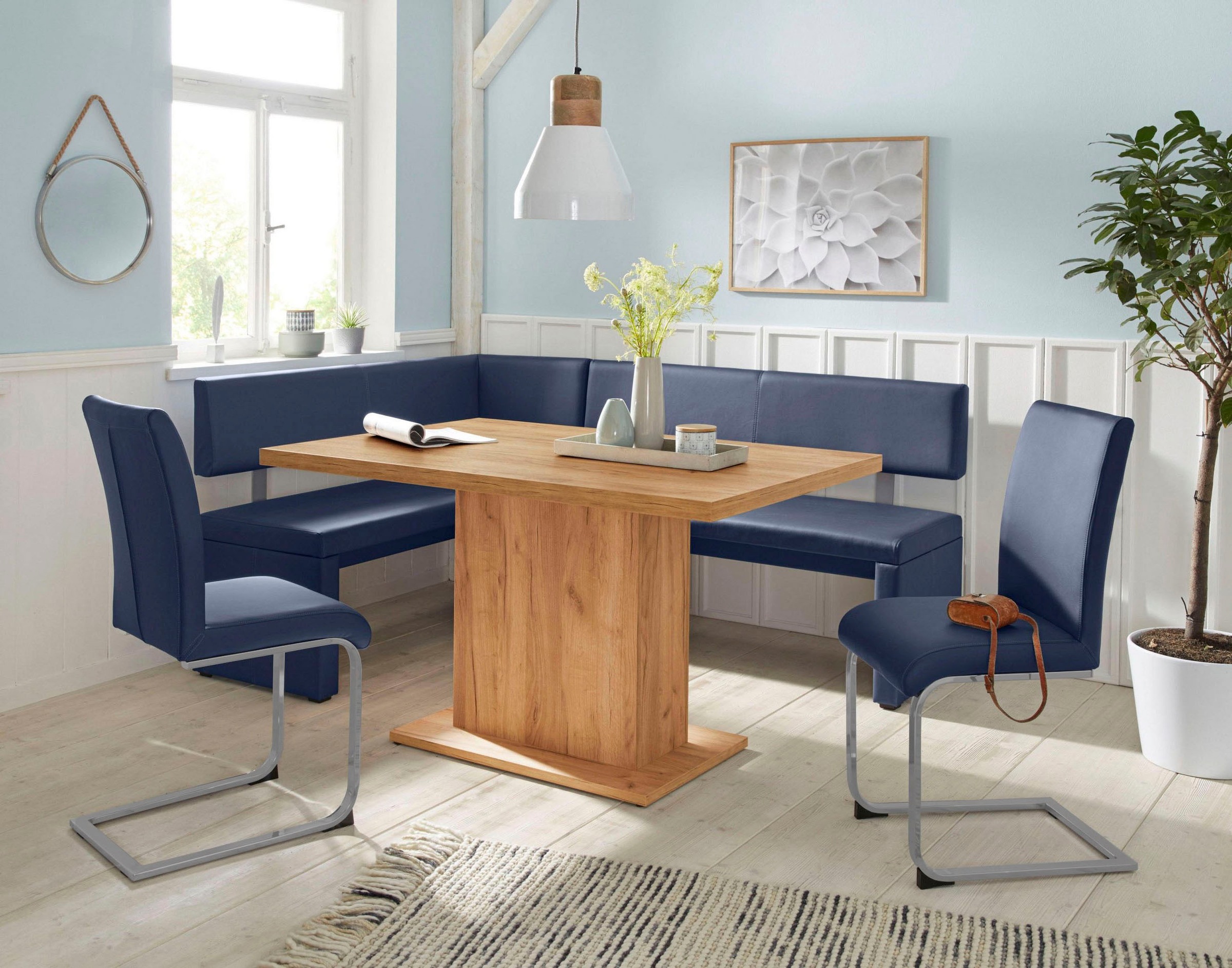 Home affaire Eckbank "Charissa" in 3 Größen, verschiedene Qualitäten günstig online kaufen