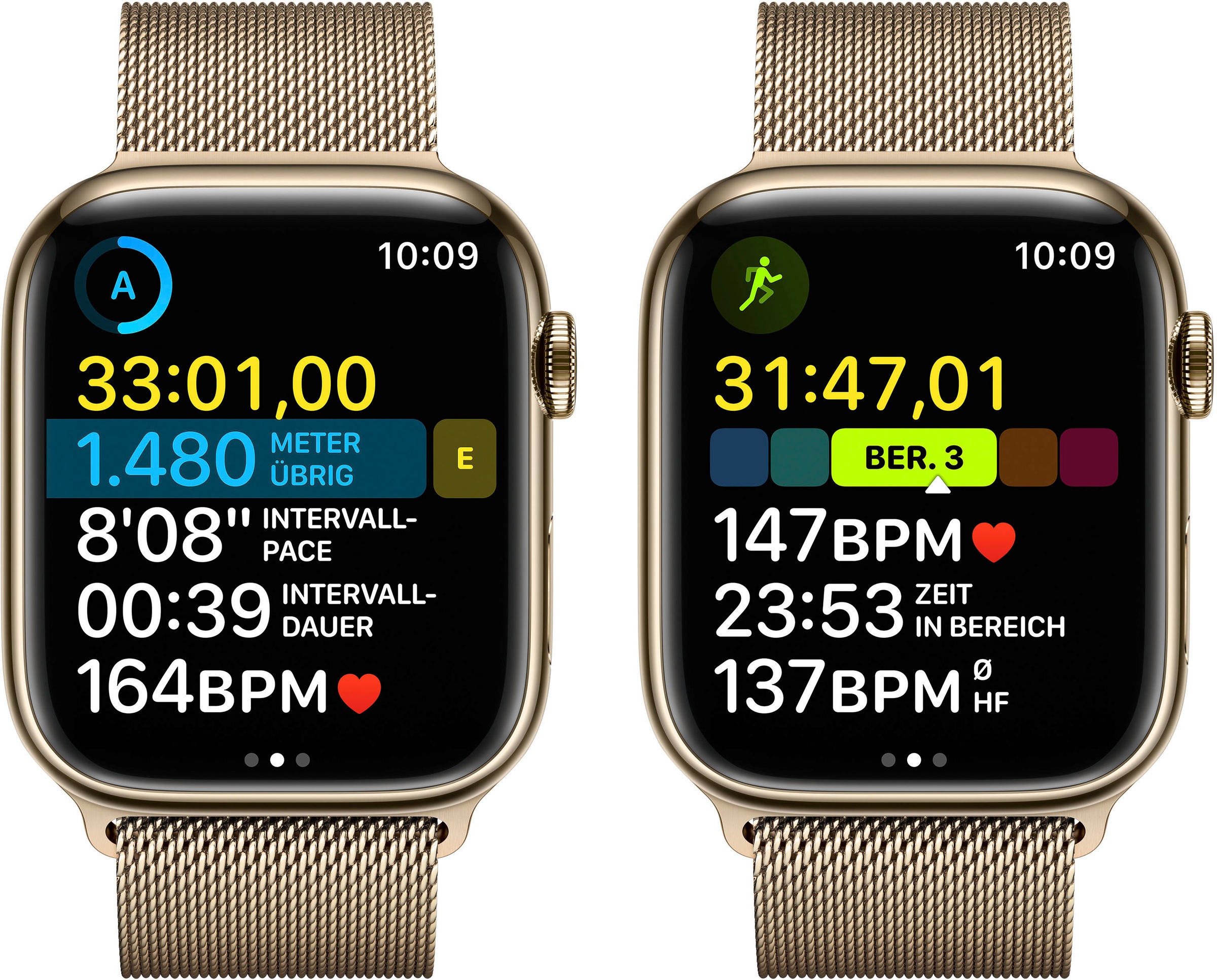5. Bild von Apple Watch »Watch Series 8 GPS + Cellular 45mm Edelstahl Milanaise«, Die Zukunft der Gesundheit. Am Handgelenk.)