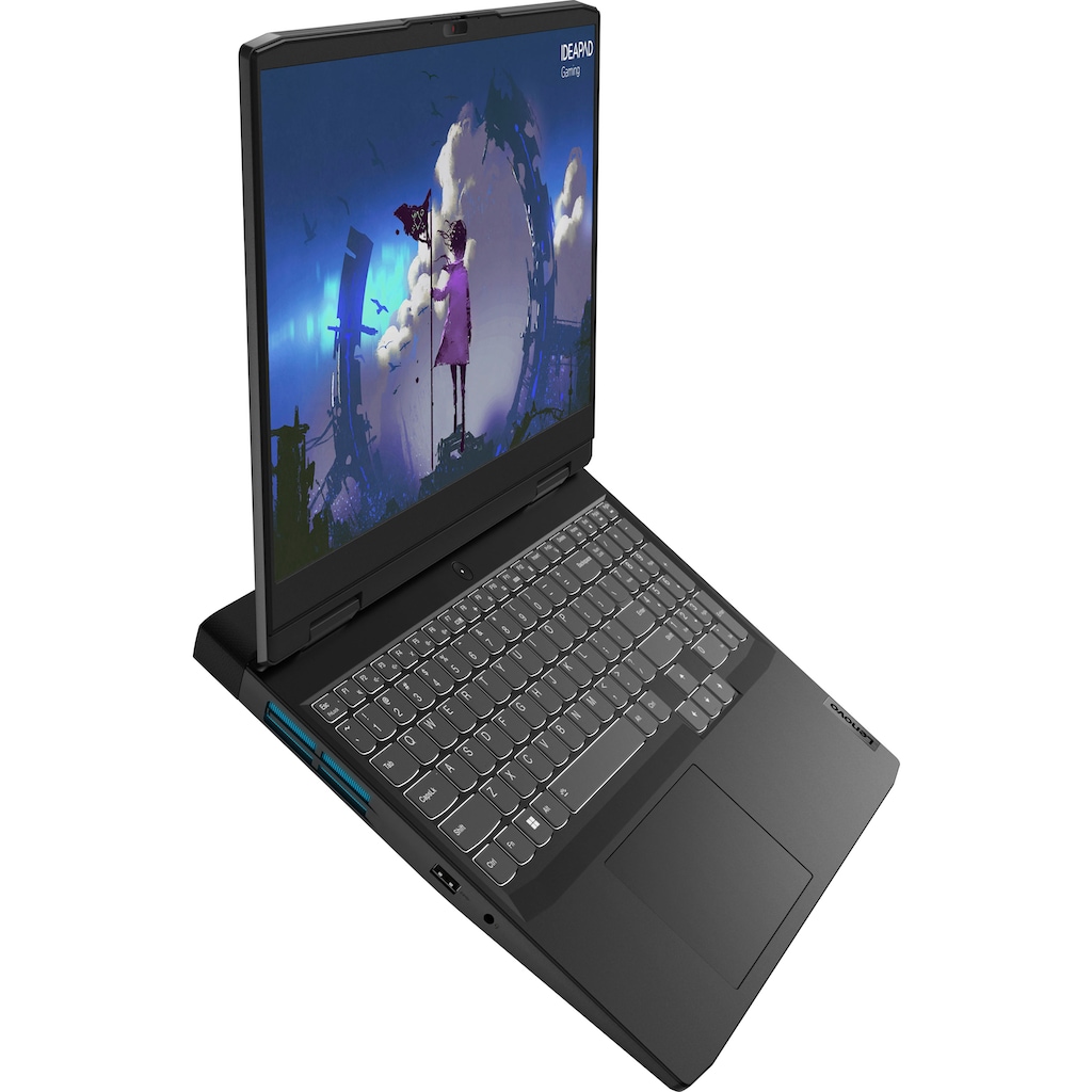 Lenovo Gaming-Notebook »IdeaPad Gaming 3, Full HD IPS Display, 16 GB RAM, Windows 11 Home,«, 39,62 cm, / 15,6 Zoll, Intel, Core i5, GeForce RTX 3050, 512 GB SSD, 3 Monate kostenlos Lenovo Premium Care, 15IAH7