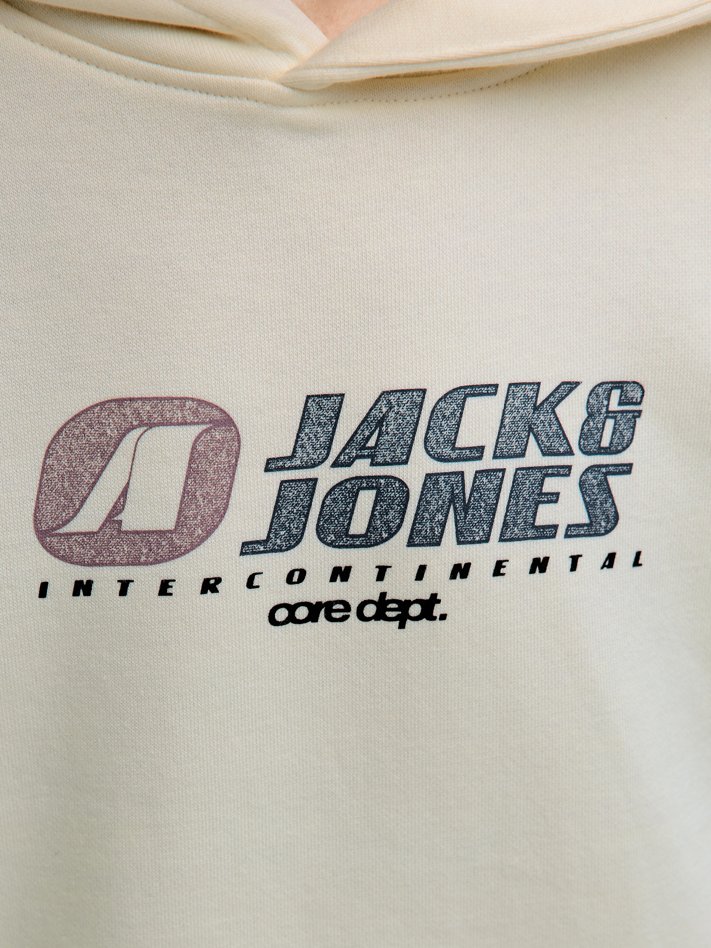 Jack & Jones Junior Kapuzensweatshirt »JCOTIER FRONT PRINT SWEAT HOOD JNR«