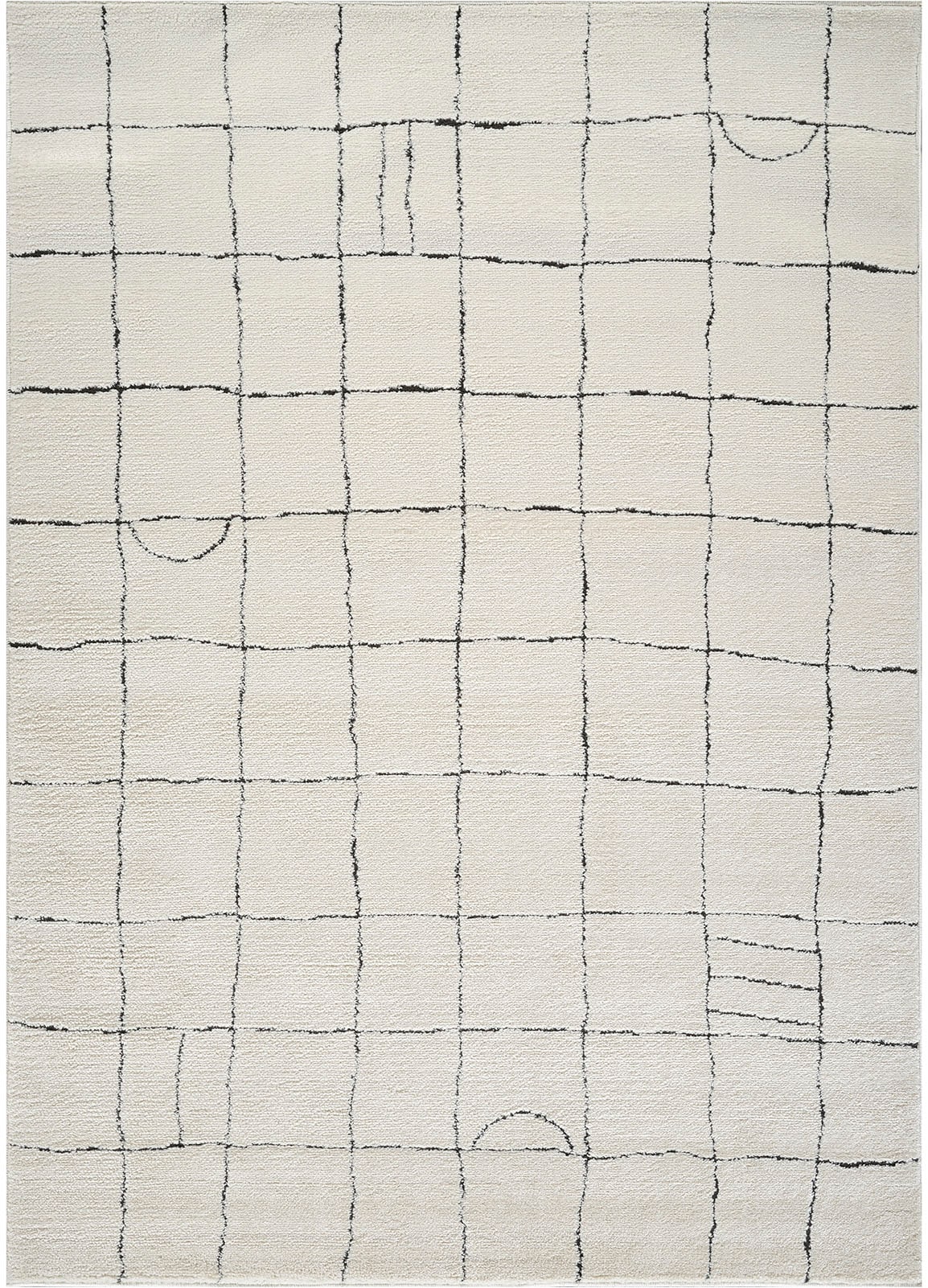 Livabliss Teppich »INCHON« rechteckig 14 mm Höhe Skandi Design, Modern Boho Kurzflor Wohnzimmerteppich, Schlafzimmer