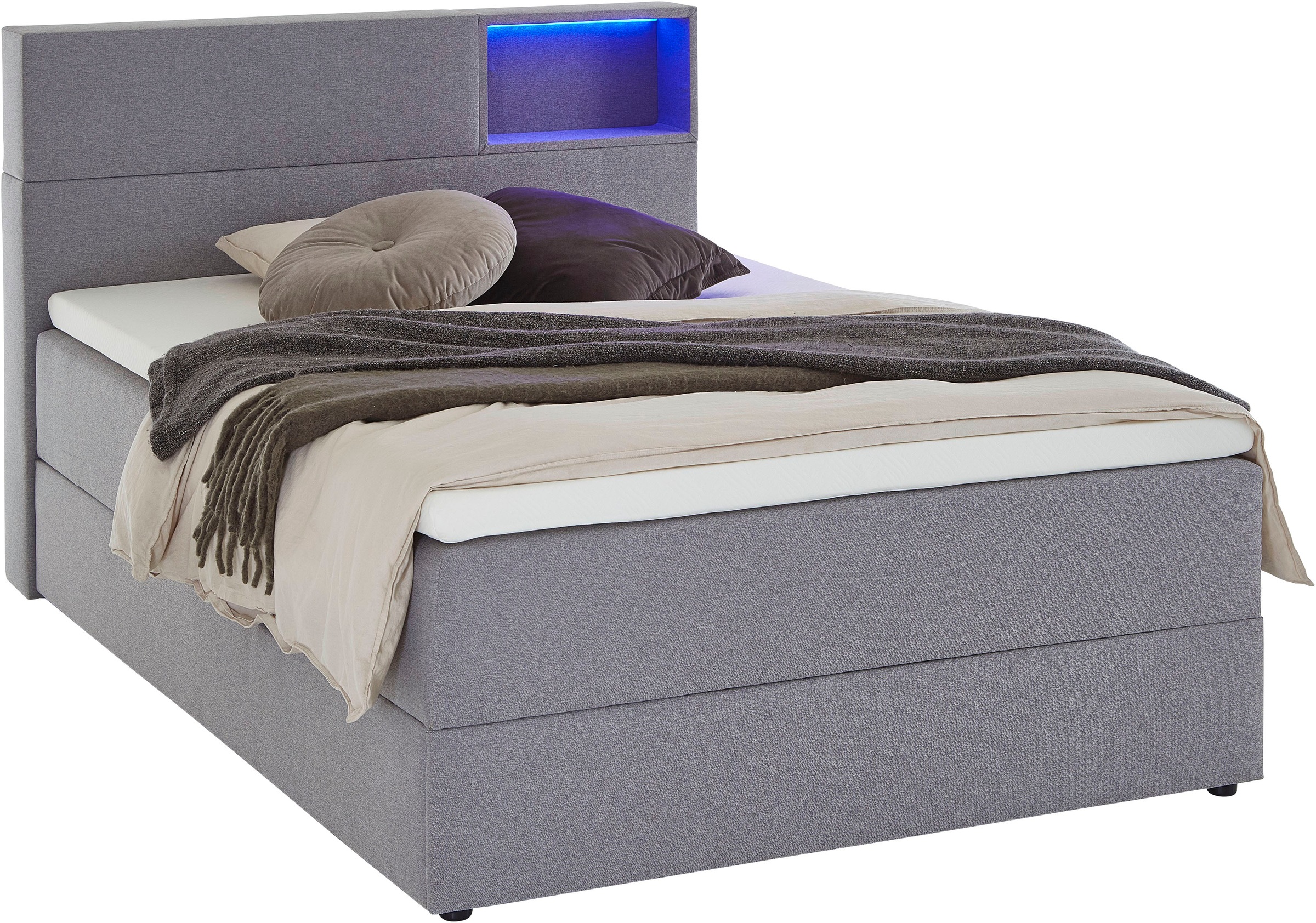 meise.möbel Boxspringbett, Boxspringbett, LED, Bonell günstig online kaufen