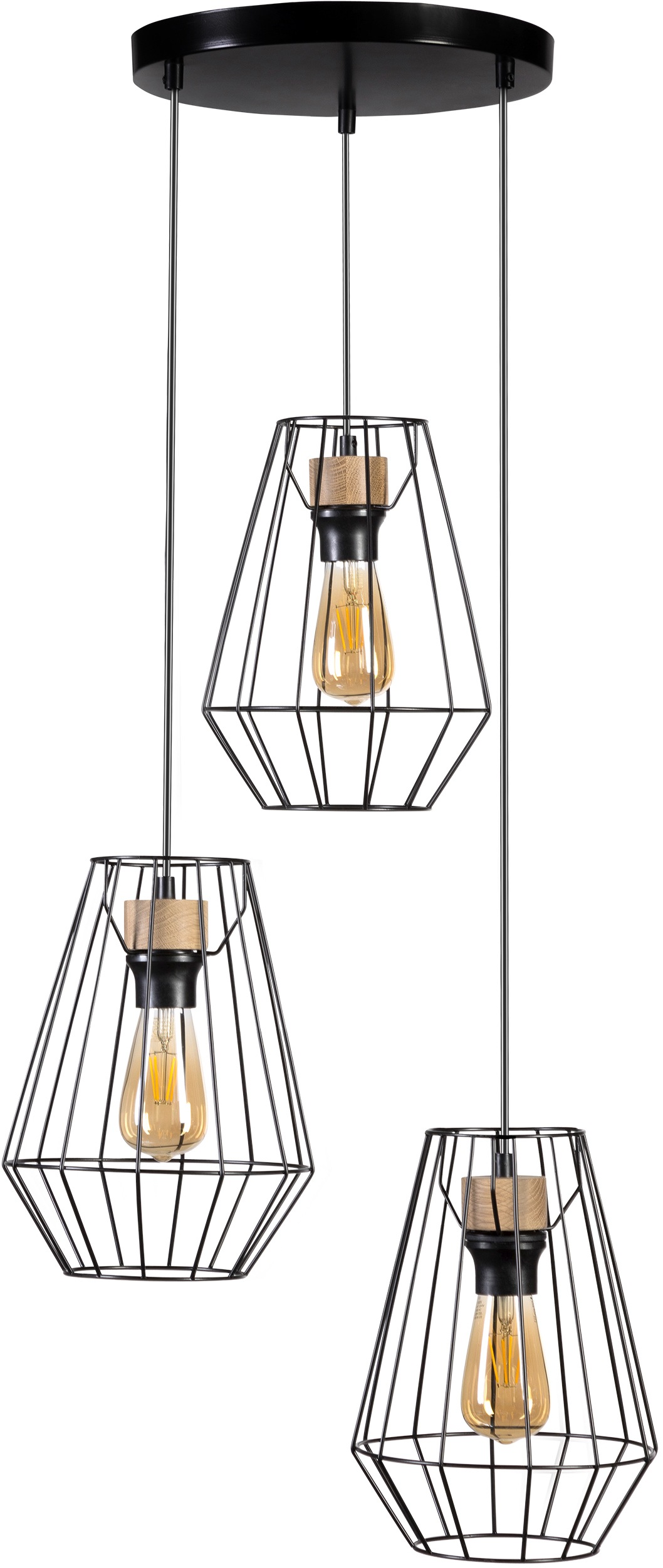 BRITOP LIGHTING Hängeleuchte »Endorfina«, 3 flammig, Leuchtmittel E27   ohn günstig online kaufen