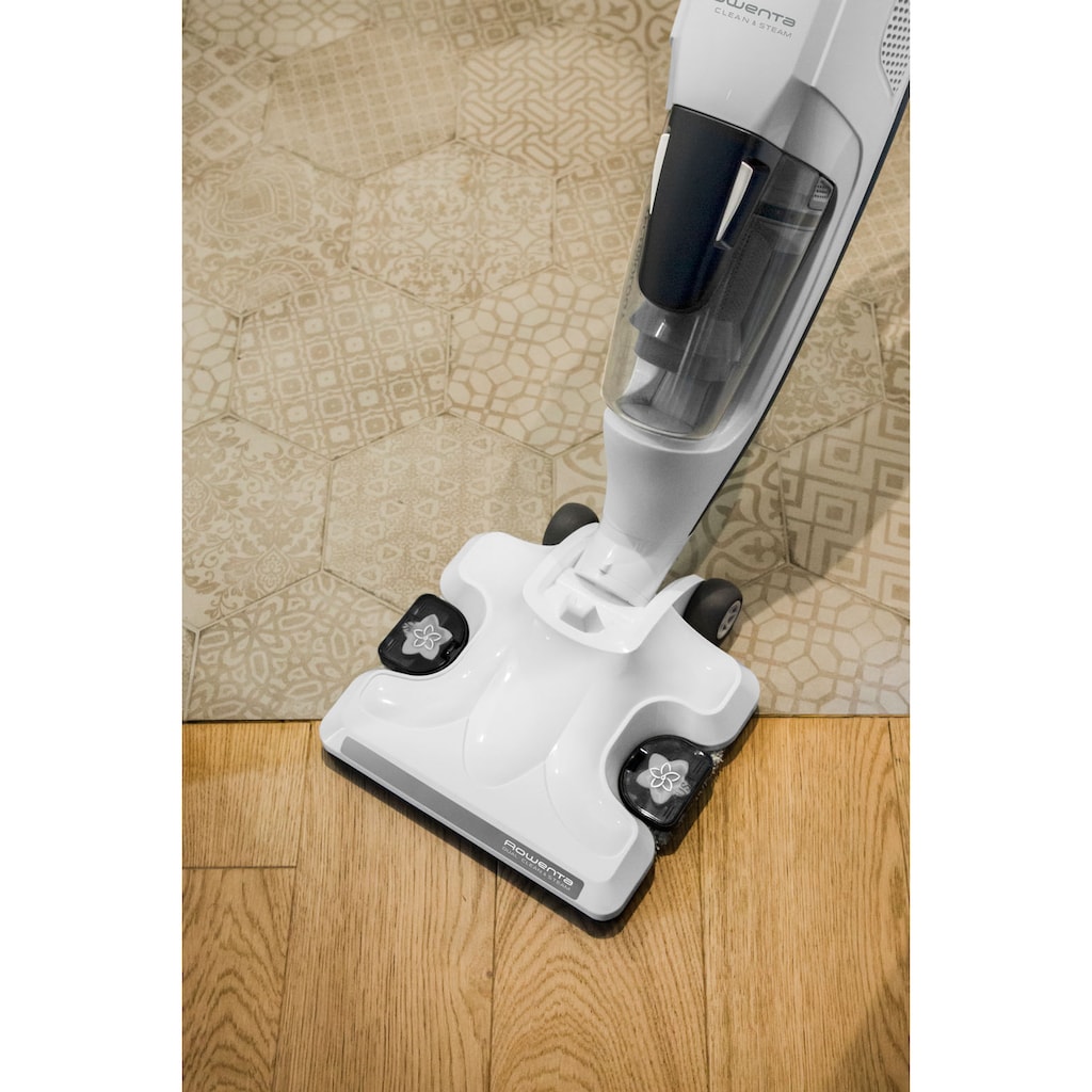 Rowenta Dampfreiniger »+ Staubsauger Clean&Steam Revolution RY7757«