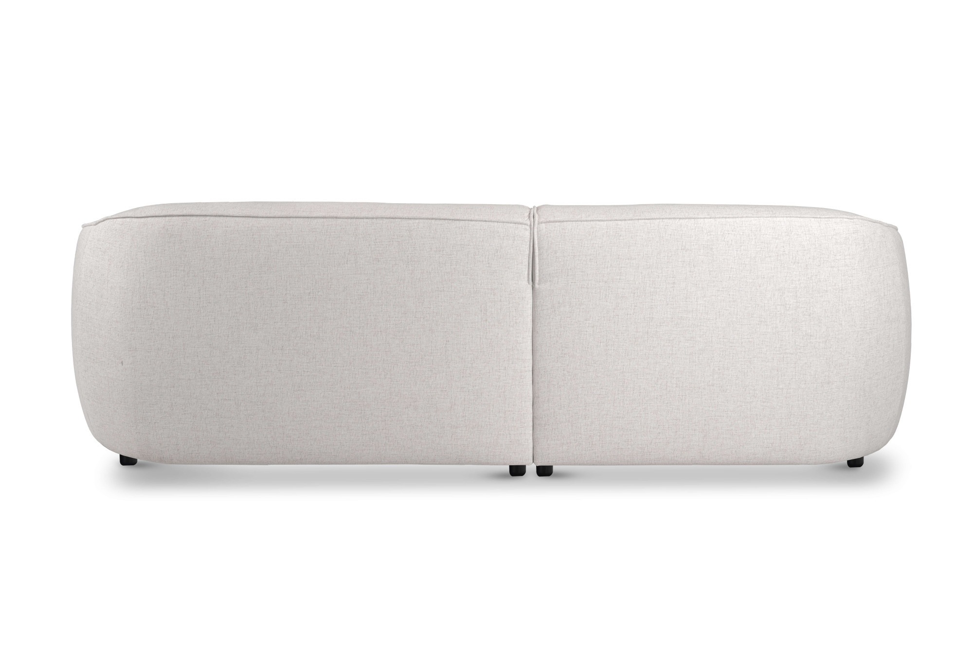 INOSIGN Ecksofa »Cosigo«, Breite 246 cm, 2 Chenille-Stoffe zur Auswahl, mit Kaltschaum