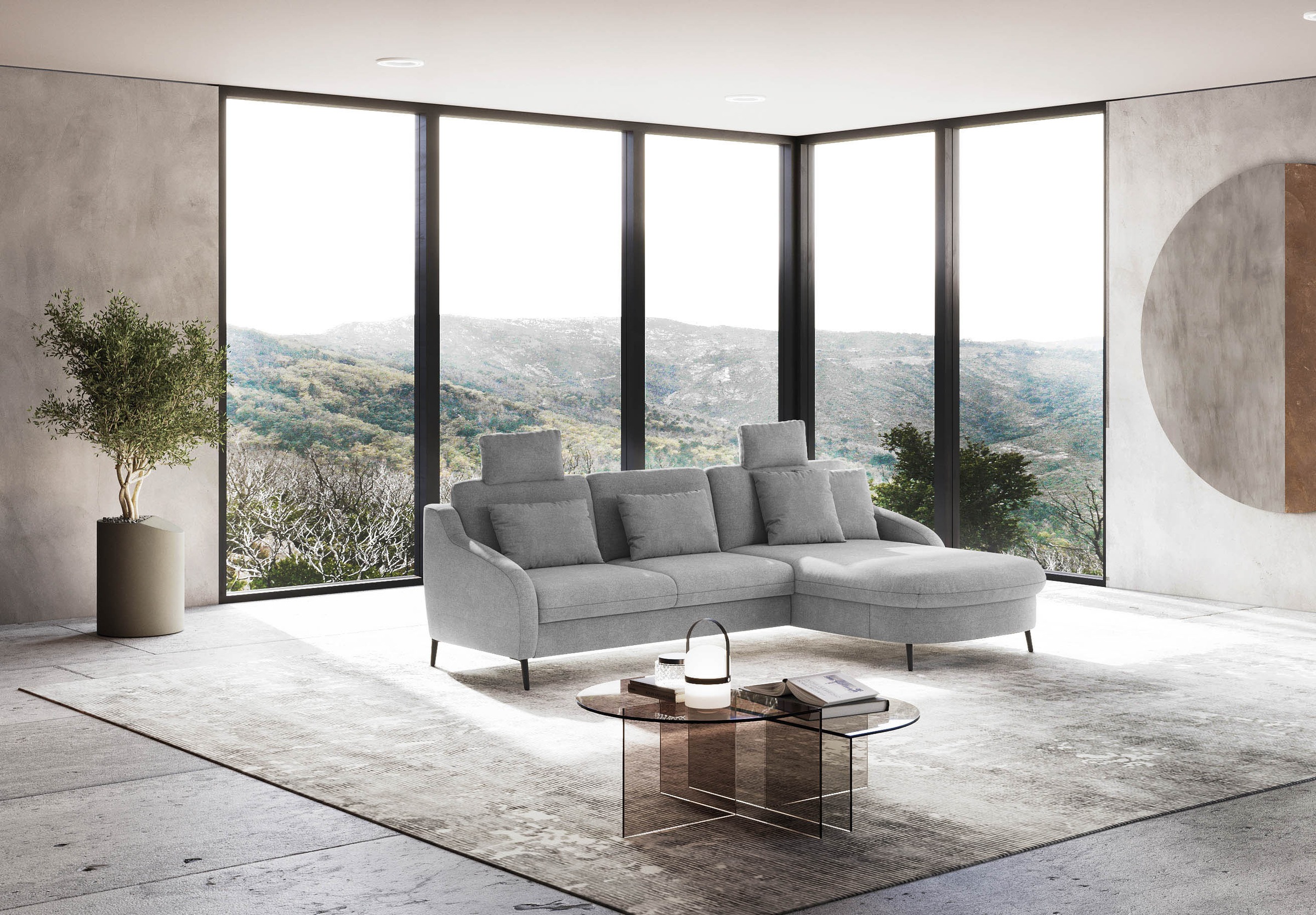 sit&more Ecksofa »Soul L-Form«, wahlweise mit Bettfunktion und Bettkasten o günstig online kaufen