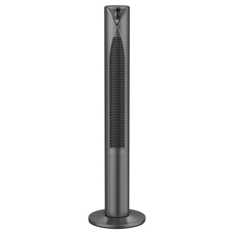 HAMA Standventilator »Smarter Standventilator mit Fernbedienung 117cm, Turm, Displayanzeige« 18, 6 cm Durchmesser 3 Geschwindigkeitsstufen, Timer,...