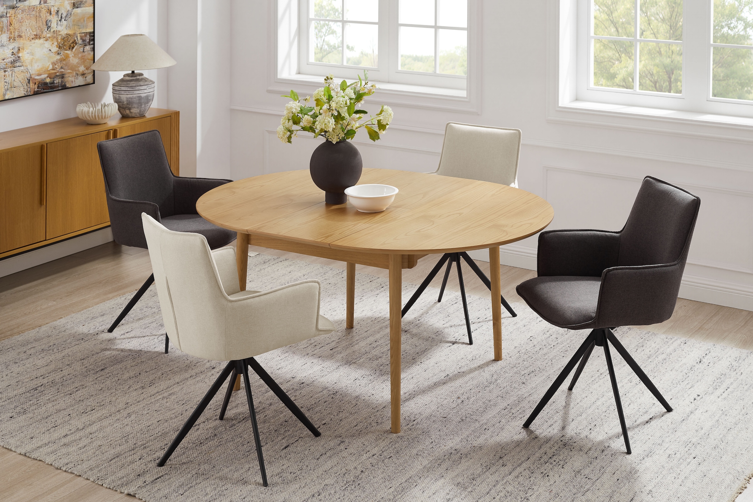 OTTO home Drehstuhl »Amoreve« (Set) 2 Stk.