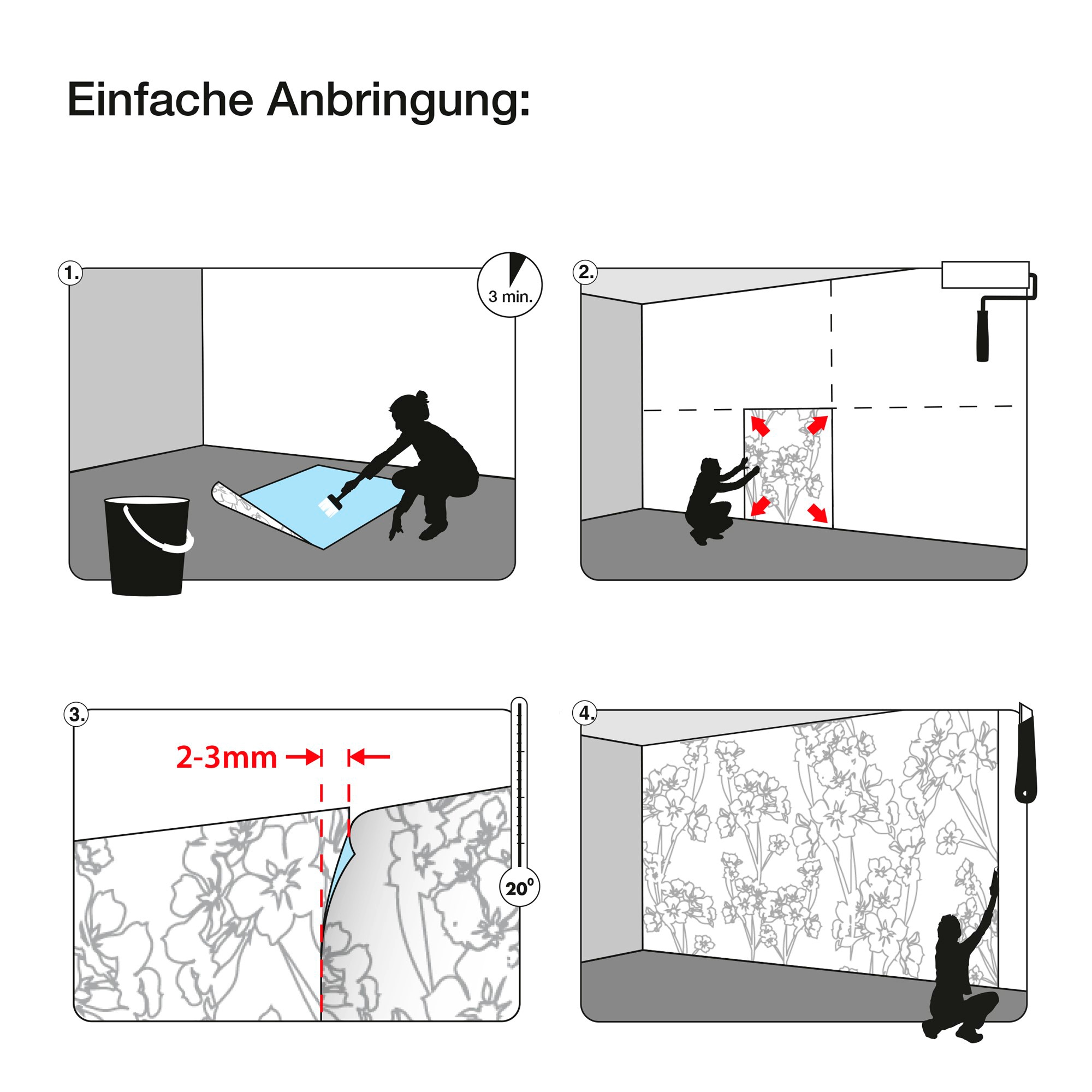 Komar Fototapete »STAR WARS EP9 Movie Poster Wide - Größe 368 x 254 cm«, bedruckt, Kinderzimmer