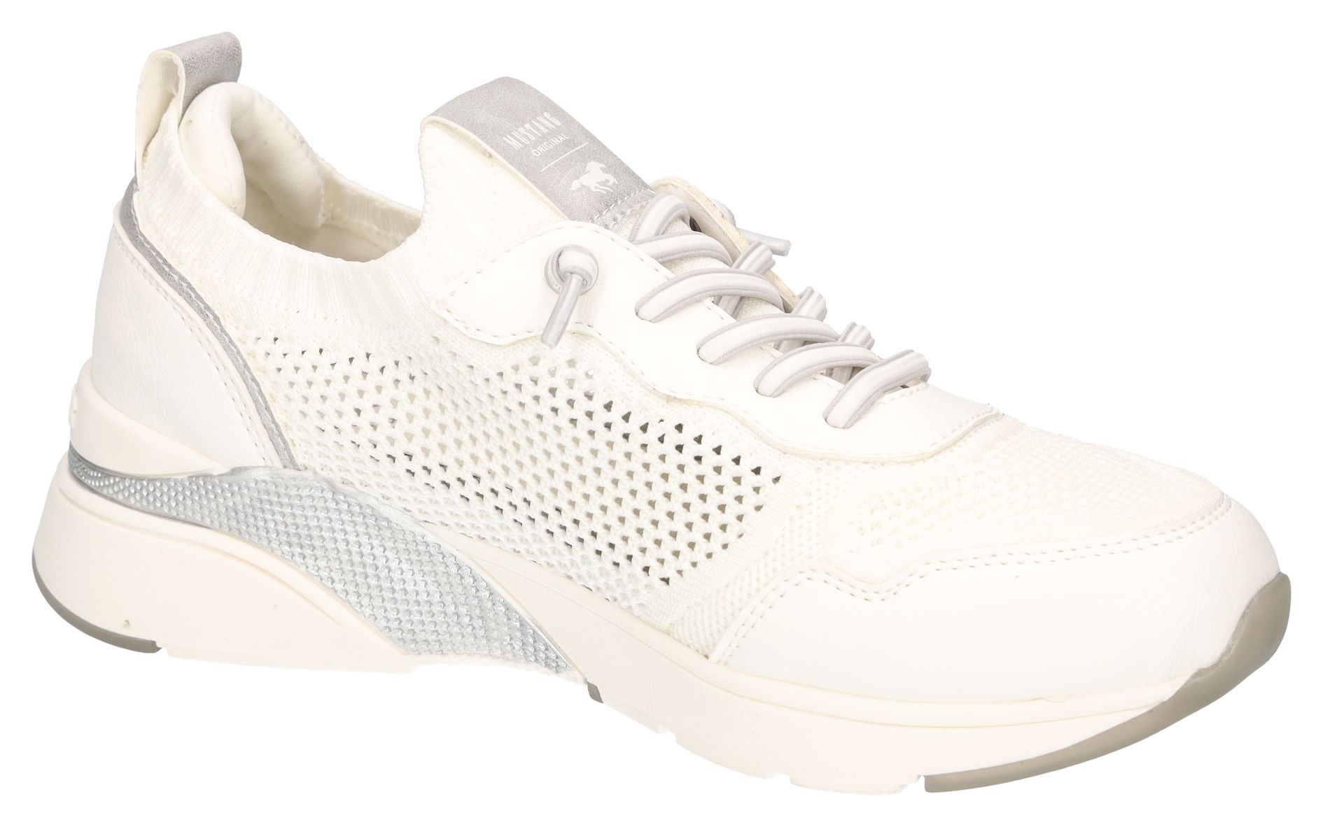 Mustang Shoes Slip-On Sneaker, Slipper, Sneaker, Freizeitschuh mit Glitzerapplikationen